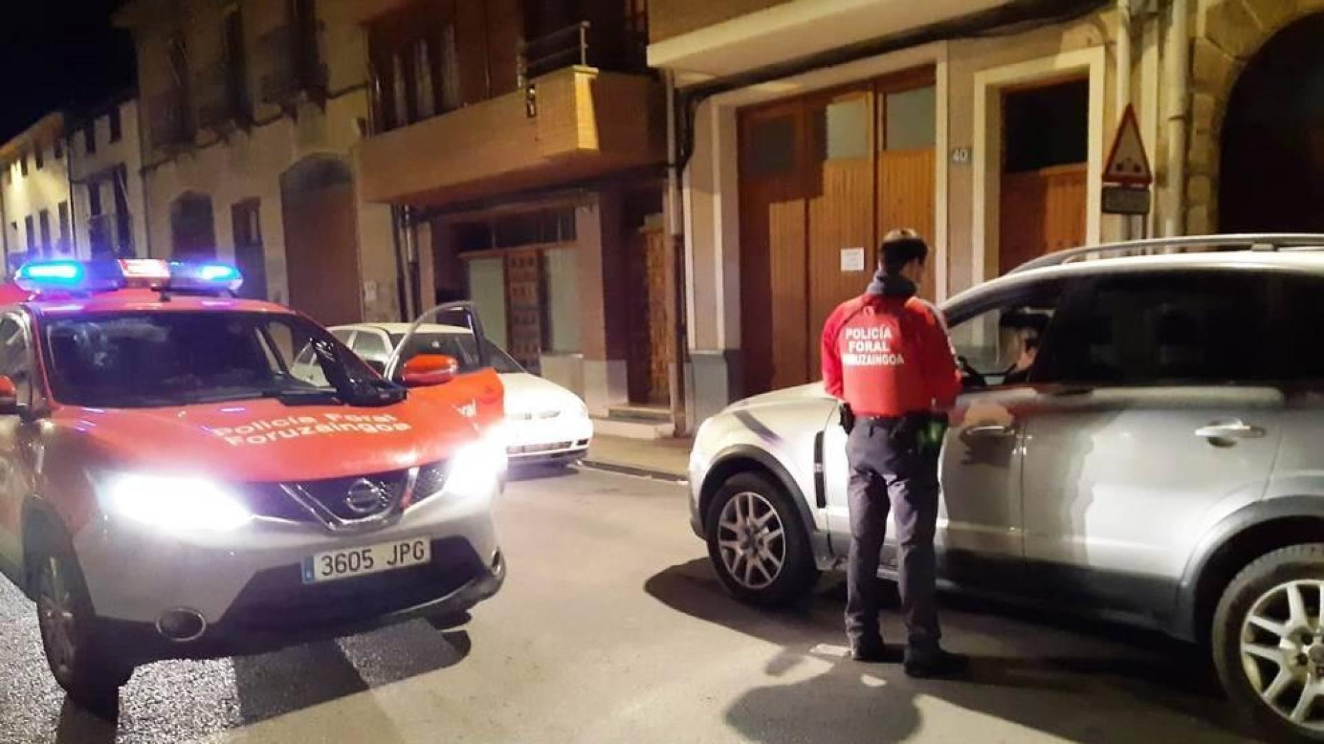 Policía Foral detiene e imputa en marzo a 147 personas en Navarra