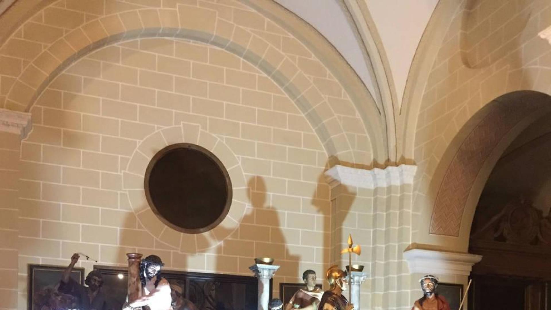 La exposición de los pasos de la procesión de Corella recibe 1.200 visitas en cuatro días