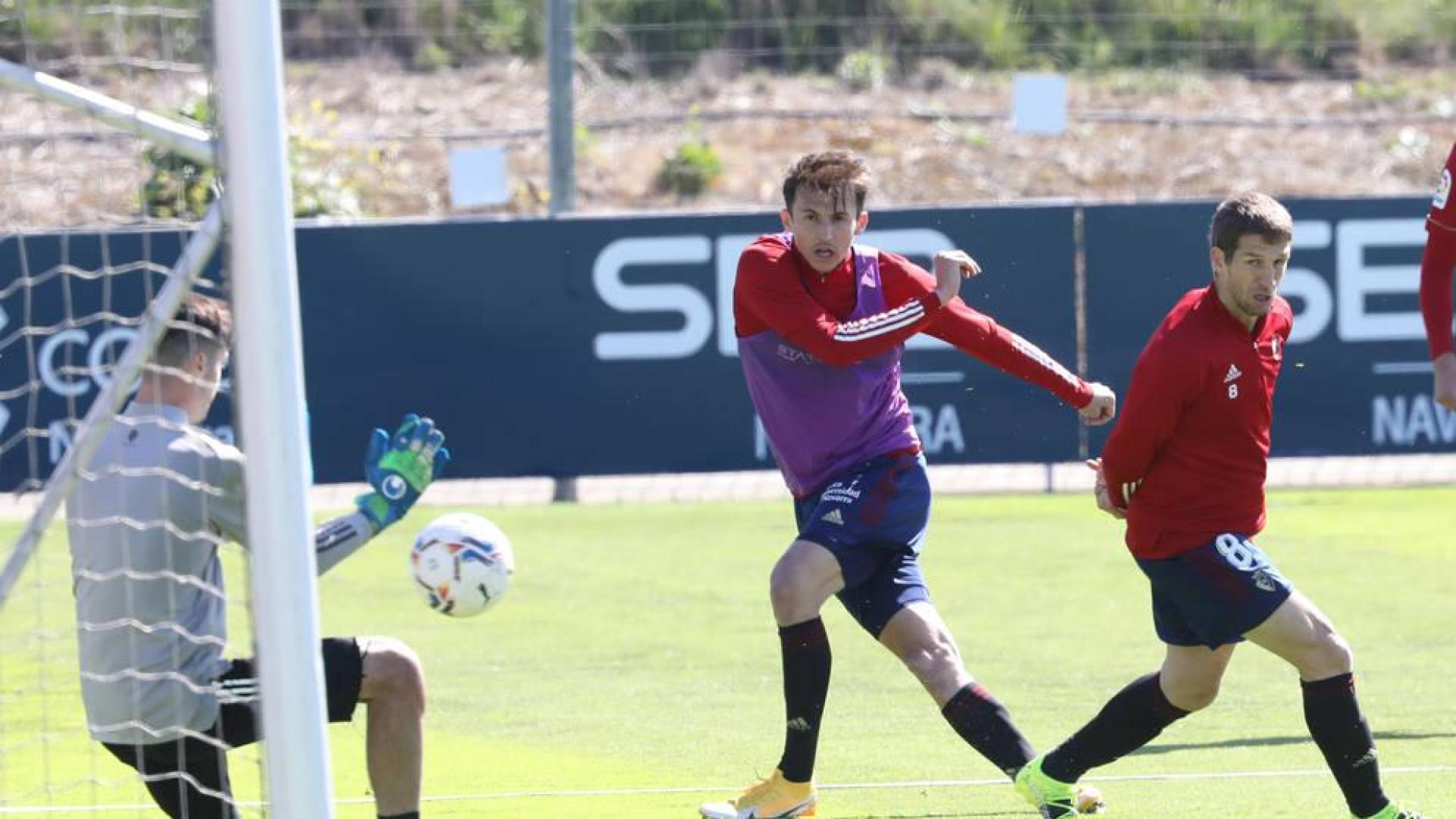 Osasuna, con la artillería casi al completo