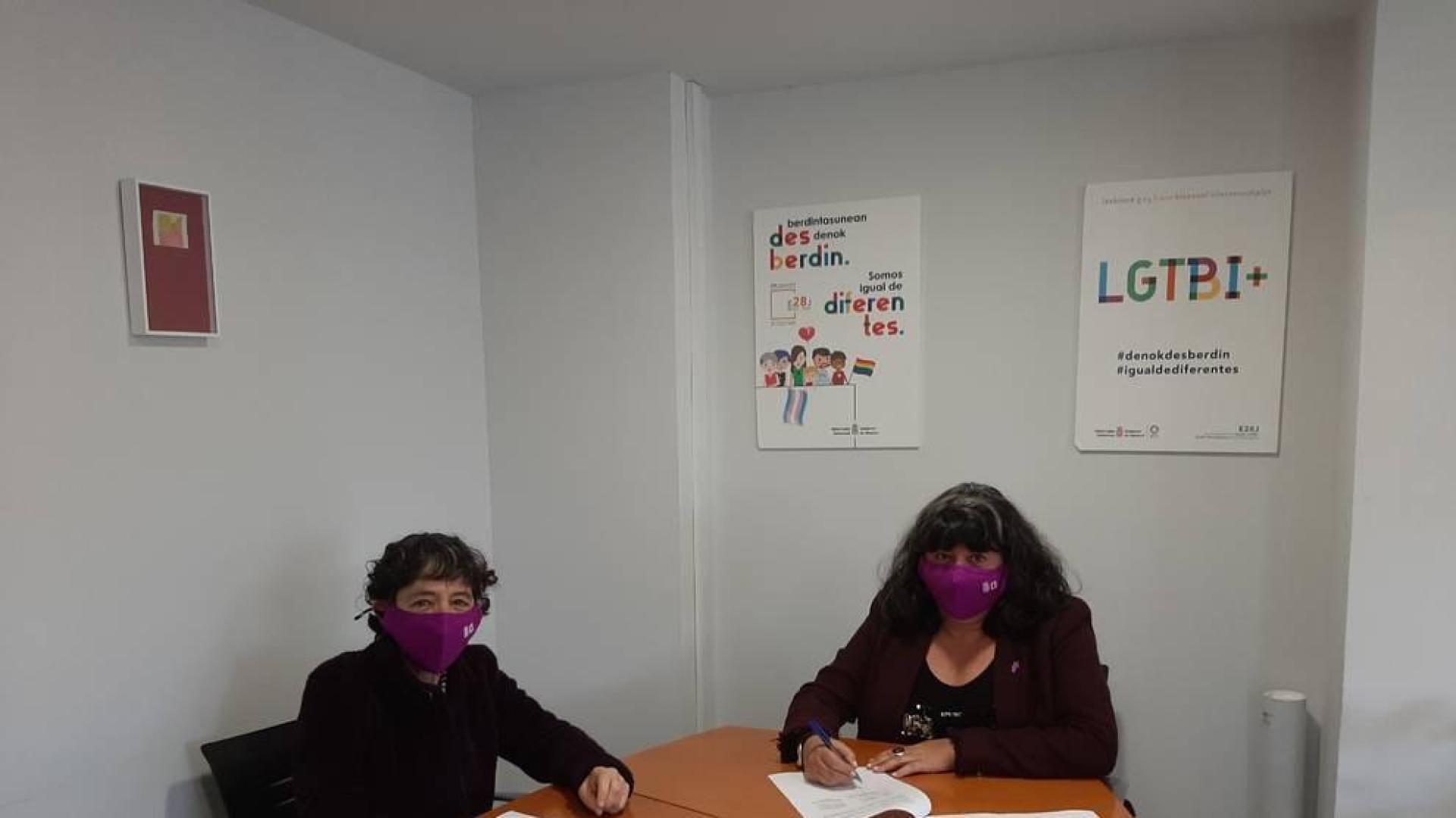 Renovado el convenio con Kattalingorri para el Servicio de atención LGTBI+