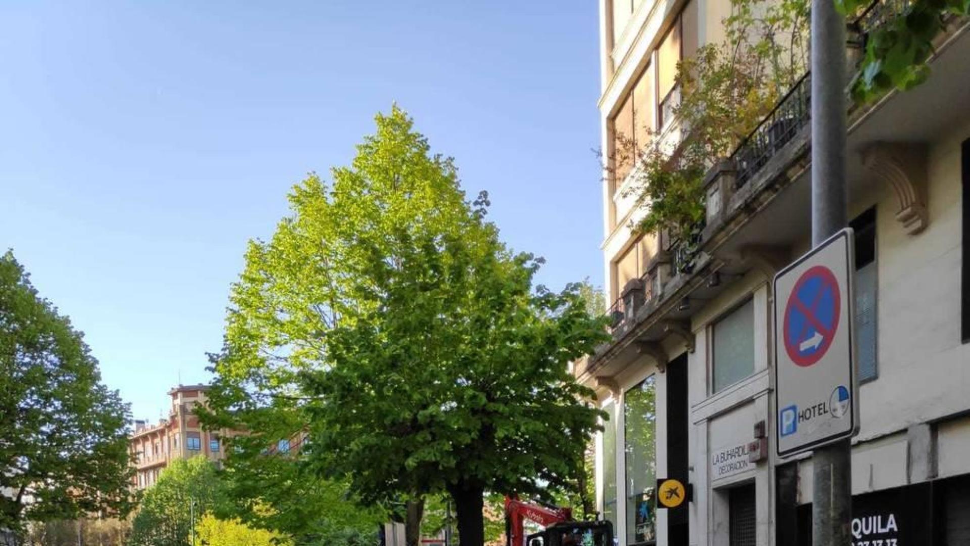 Comienzan la adecuación de las aceras de la avenida de San Ignacio