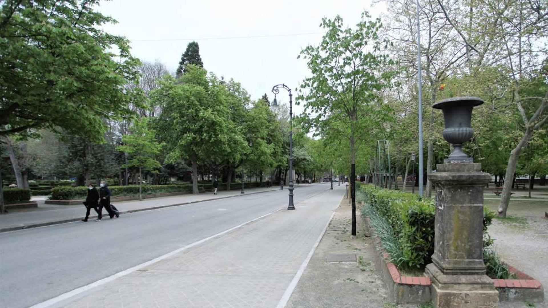 El Ayuntamiento prevé nivelar la calzada que separa el Bosquecillo y la Taconera