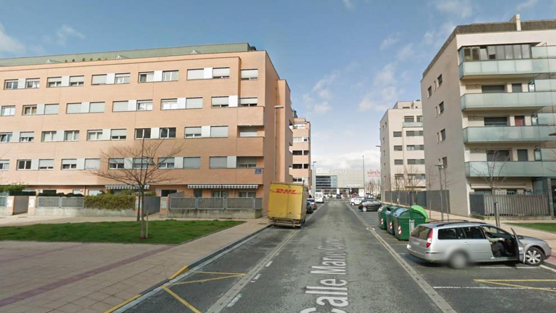 Calle Marie Curie de Nuevo Artica.