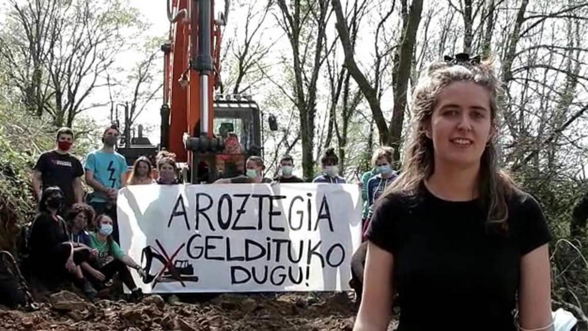Paralizan por segundo día las obras de Aroztegia