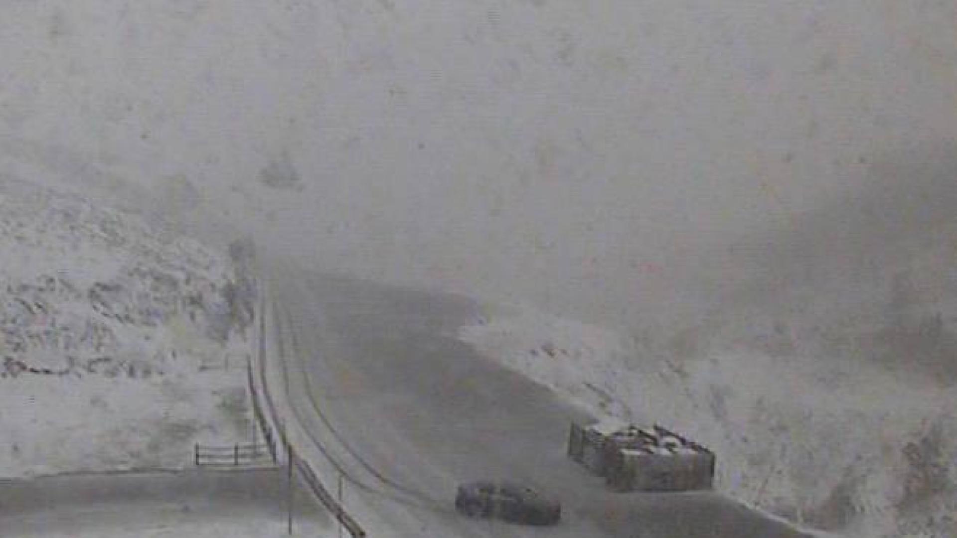 La cota de nieve bajará a 900 metros esta noche en Navarra