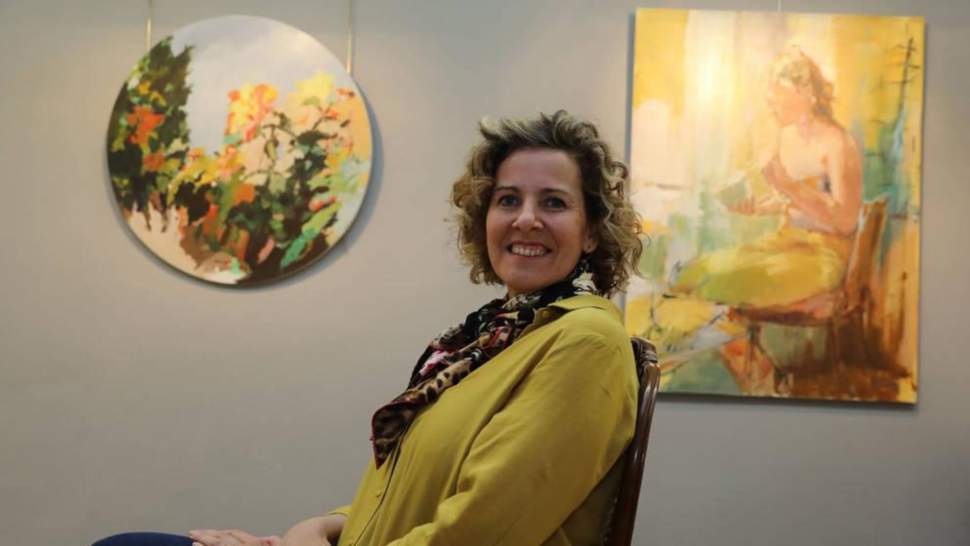 Constanza López Schilchting expone por primera vez en Pamplona