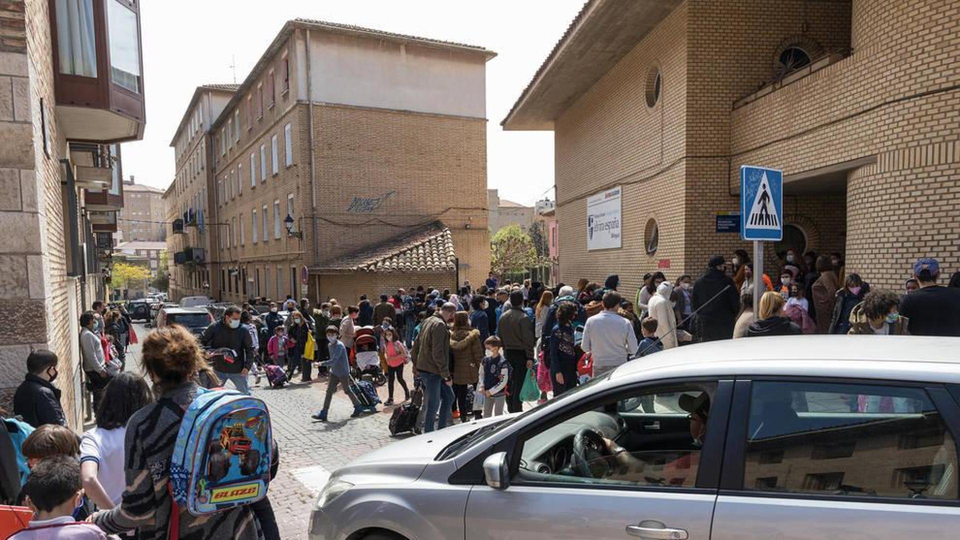 Ecologistas y Recicleta solicitan nuevos entornos escolares seguros en Tudela