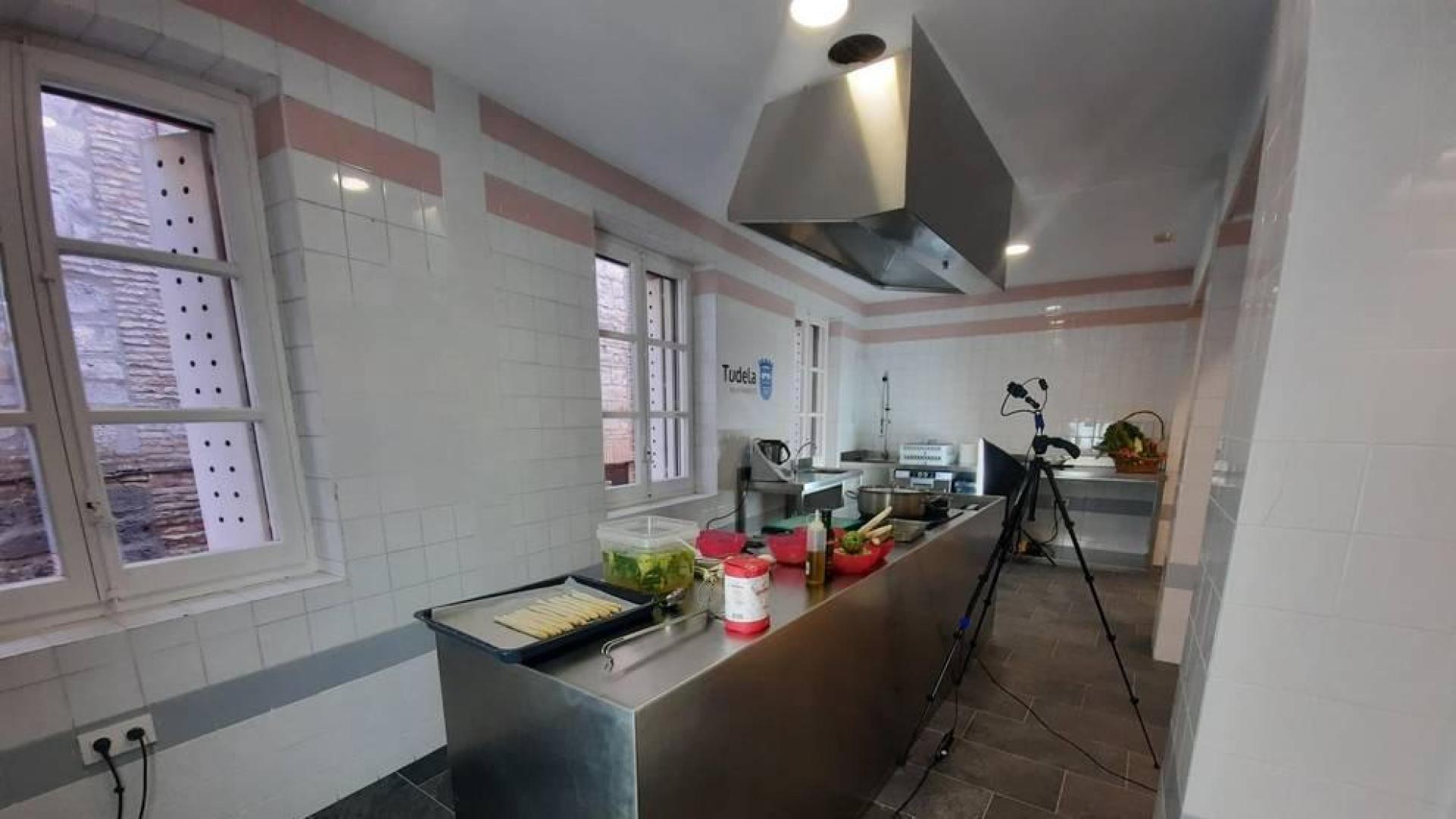 Nueva cocina del mercado de abastos de Tudela