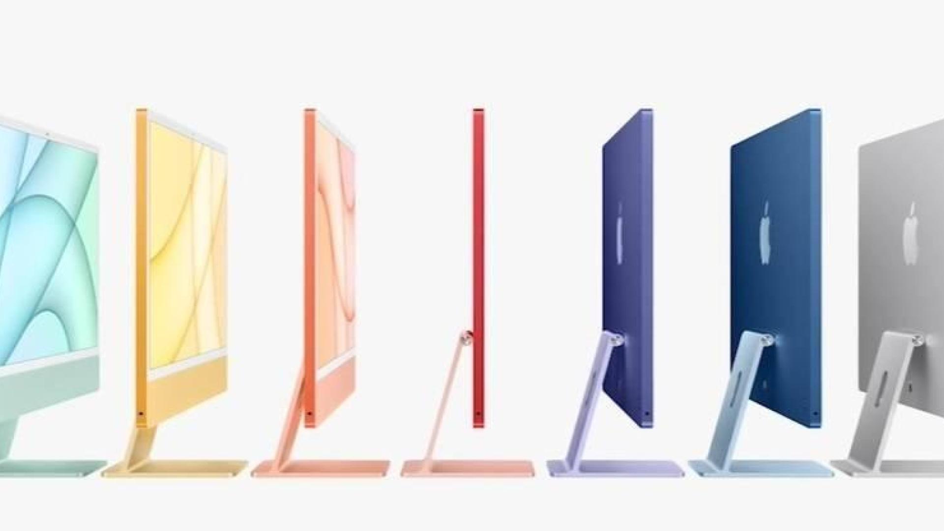 Los Apple iMac se renuevan: más delgados y disponibles en siete colores