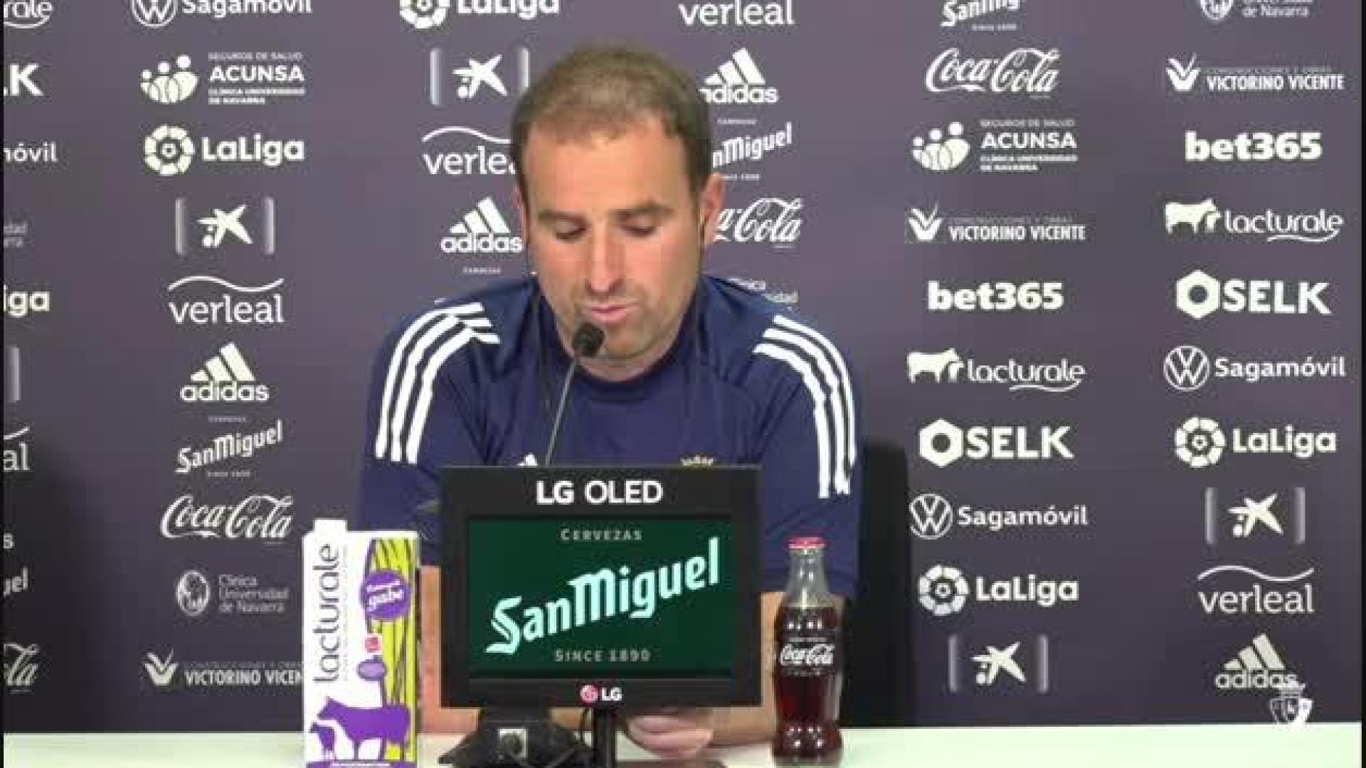 Vídeo de la opinión de Arrasate sobre la Superliga