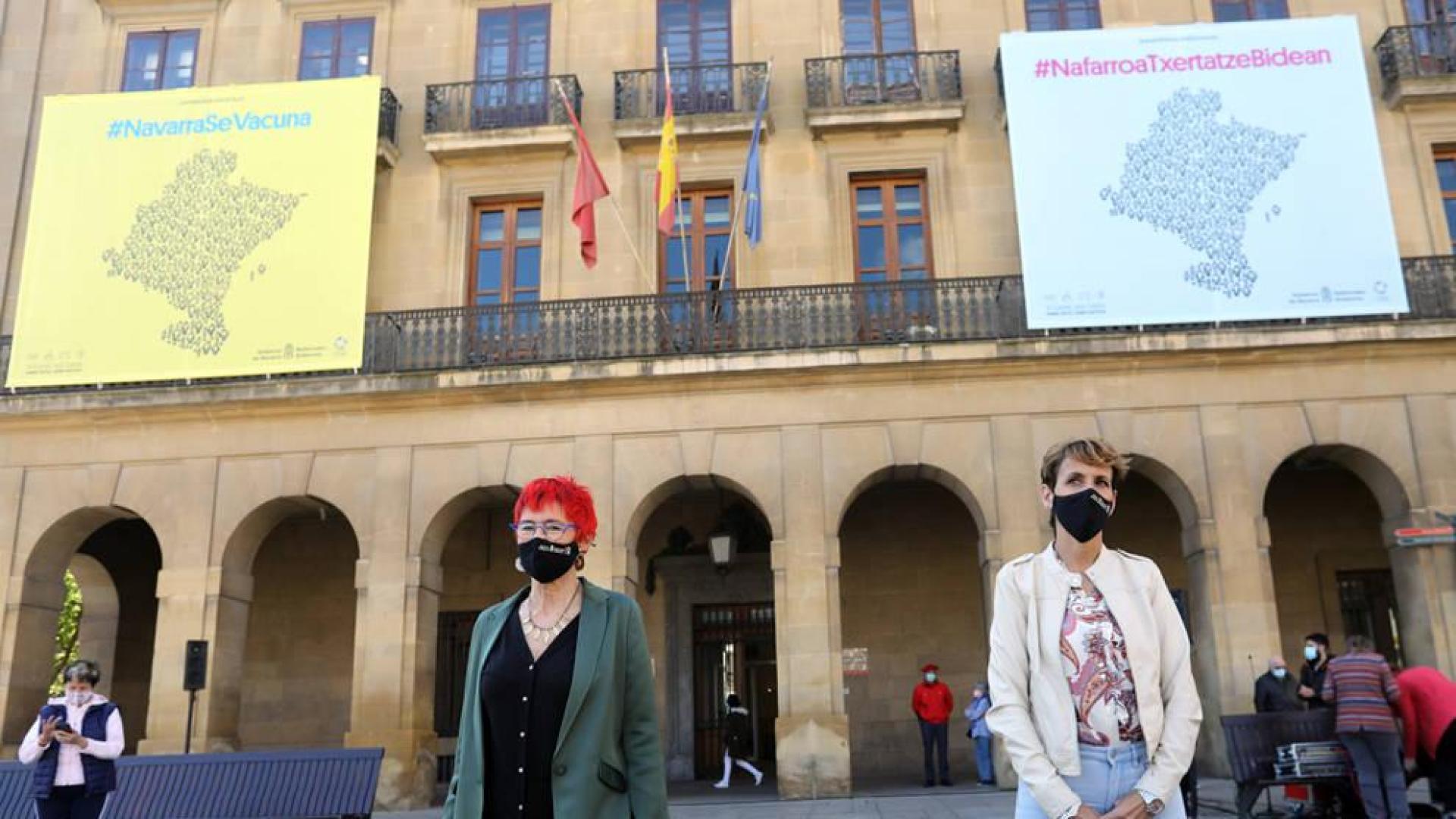 'Navarra se vacuna', llamamiento del Gobierno a vacunarse contra la Covid