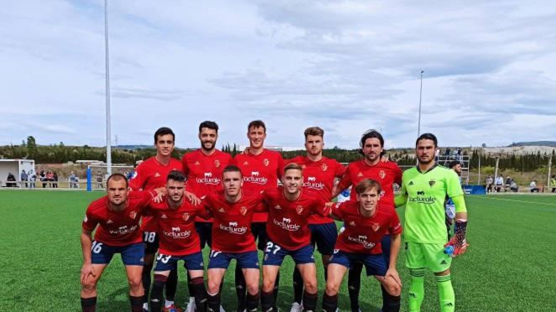 Osasuna Promesas consigue los tres puntos en Tajonar