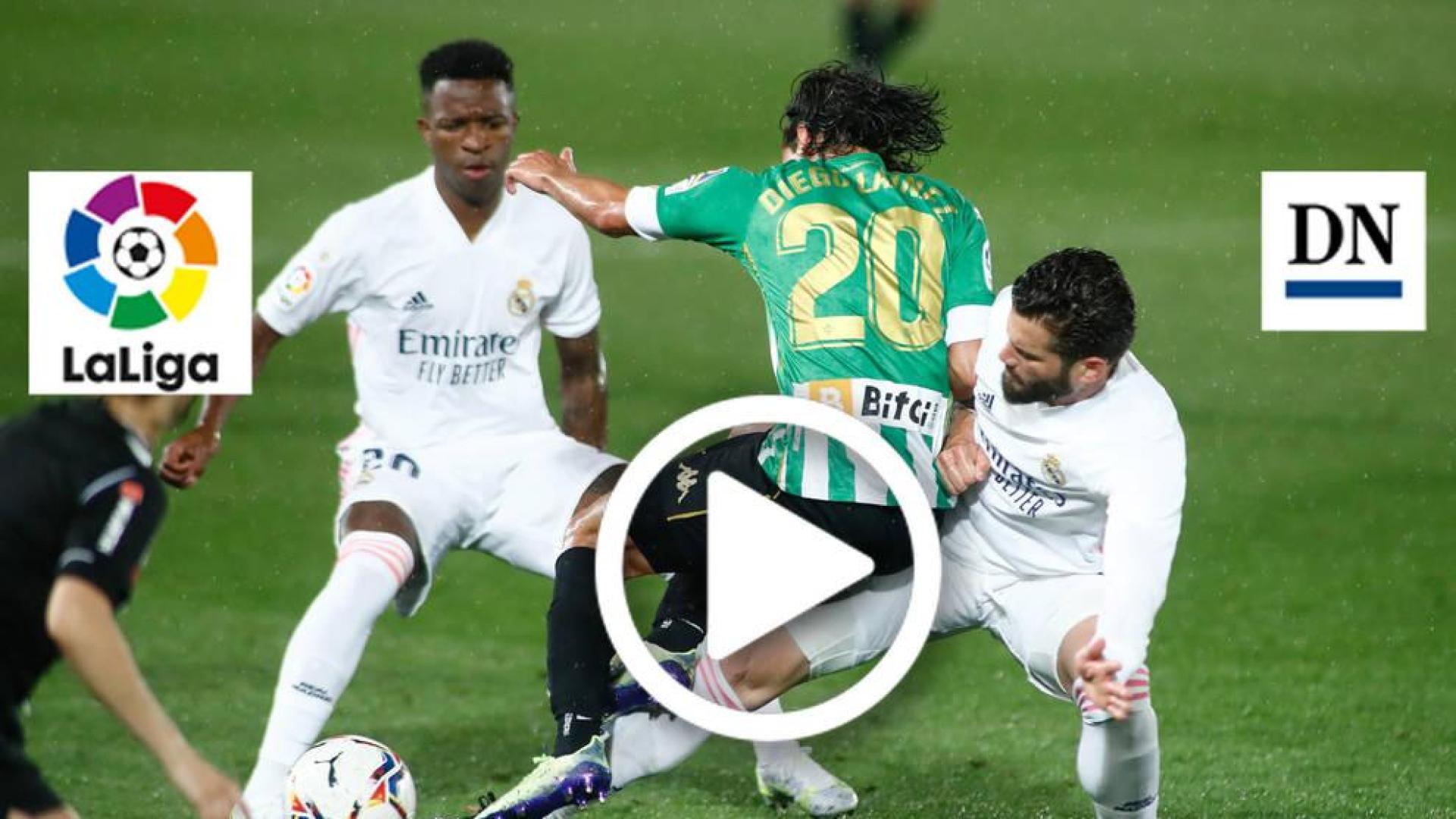 Resumen del Real Madrid 0-0 Betis en vídeo