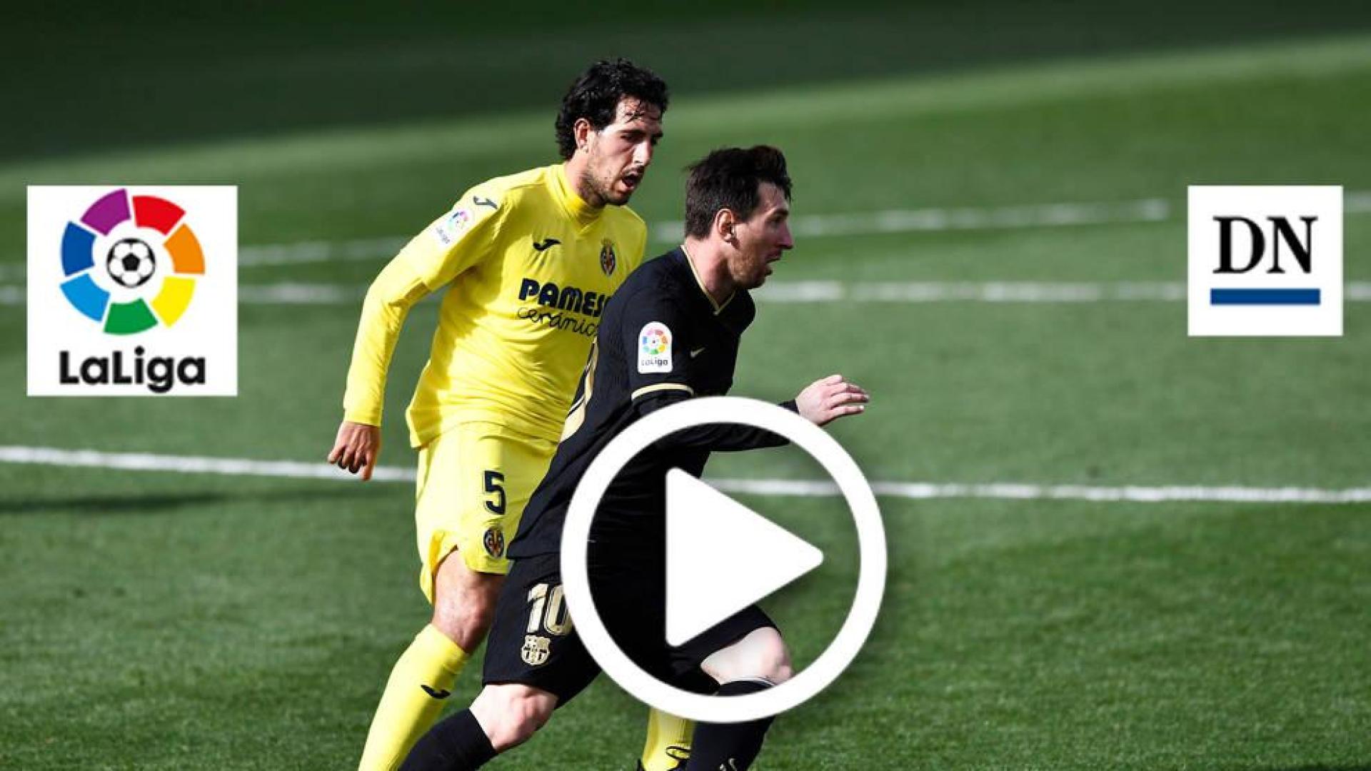 Resumen del Villarreal 1-2 Barcelona en vídeo