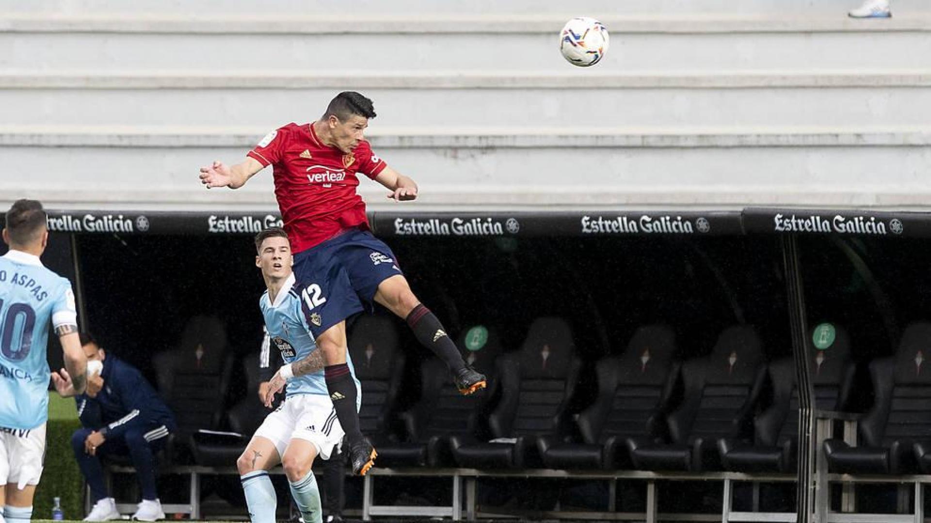 Puntuación de los jugadores de Osasuna contra el Celta