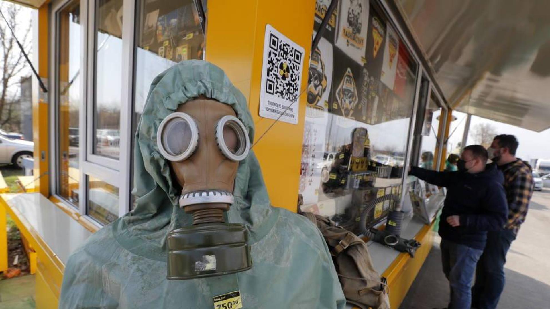 Fotografía de la zona cero de Chernobyl.