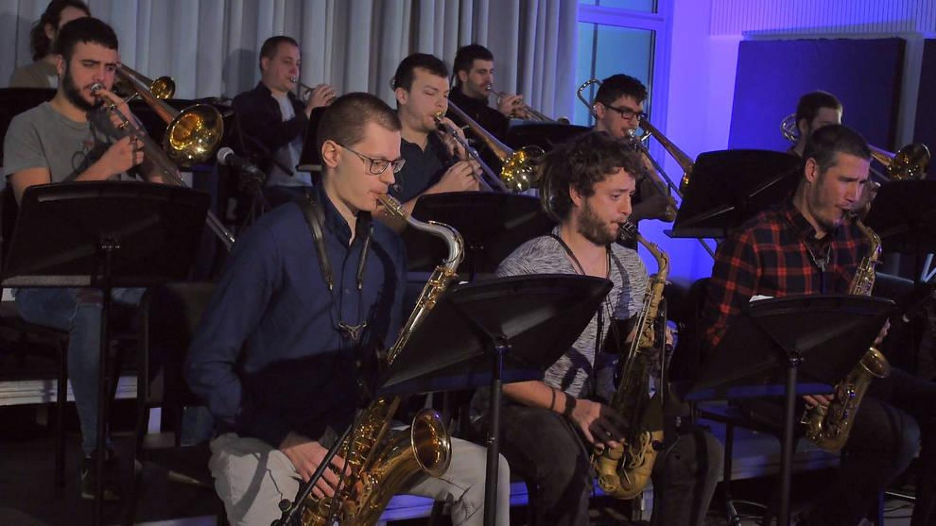 Big Band del Conservatorio Superior de Música de Navarra.