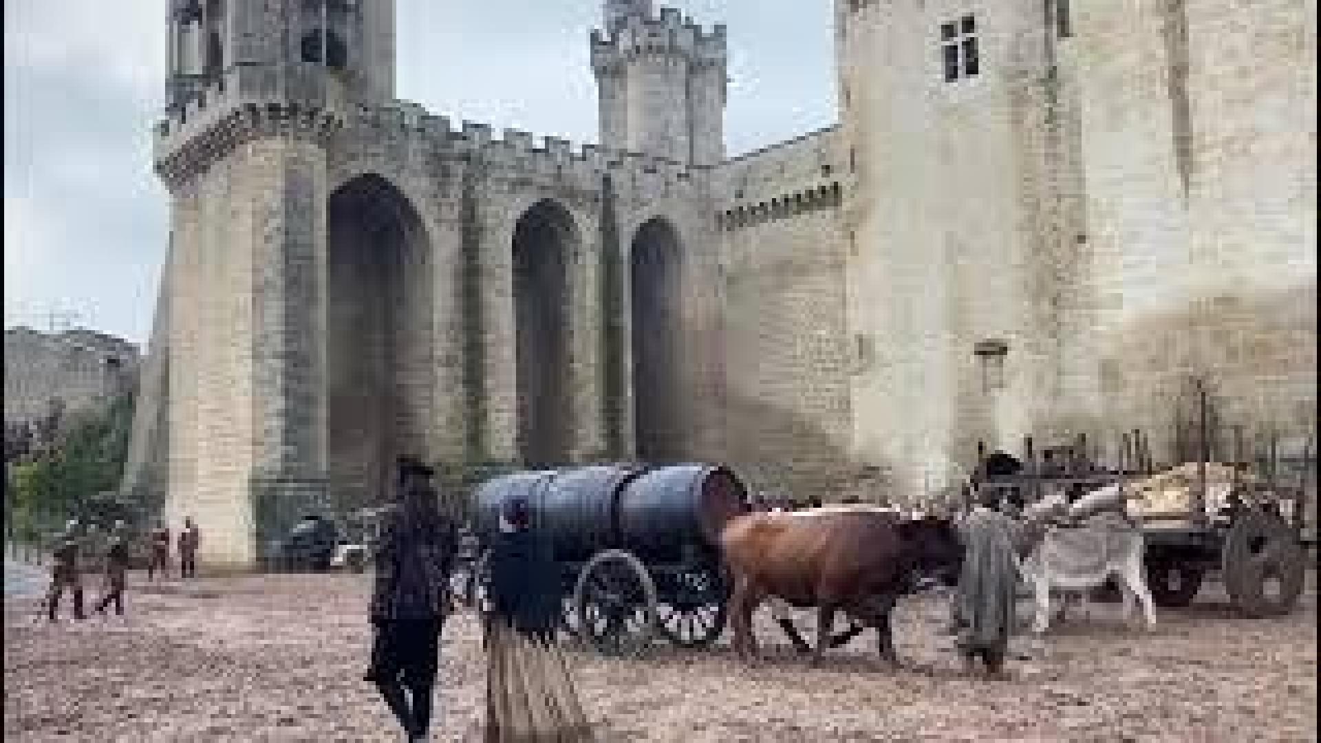 Rodaje de la serie 'Sin Límite' en Olite