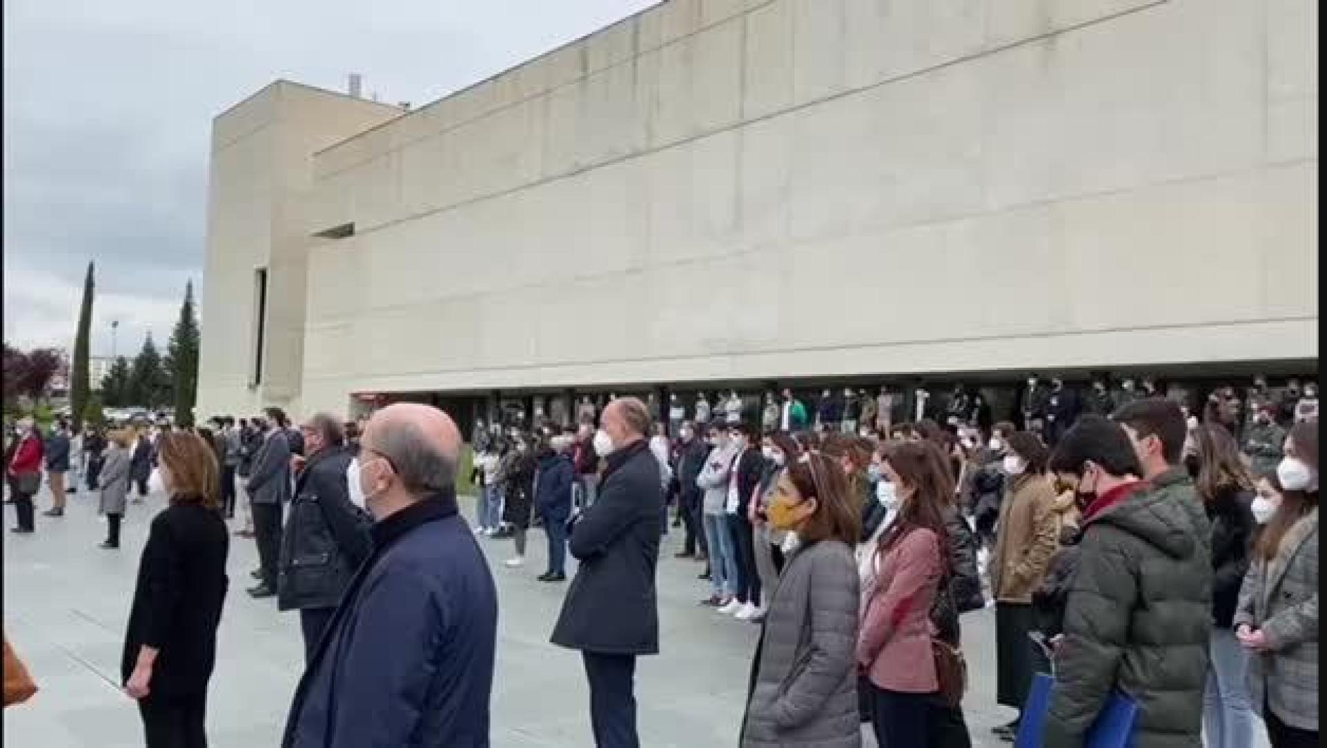 Vídeo del minuto de silencio en la UN en memoria de David Beriáin