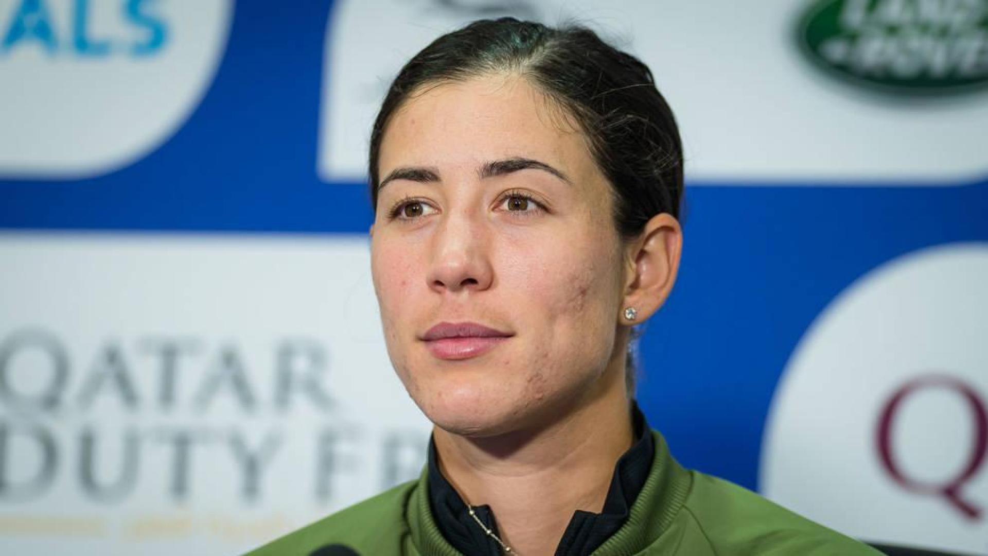 Muguruza avanza a la final de Doha por la retirada de Azarenka