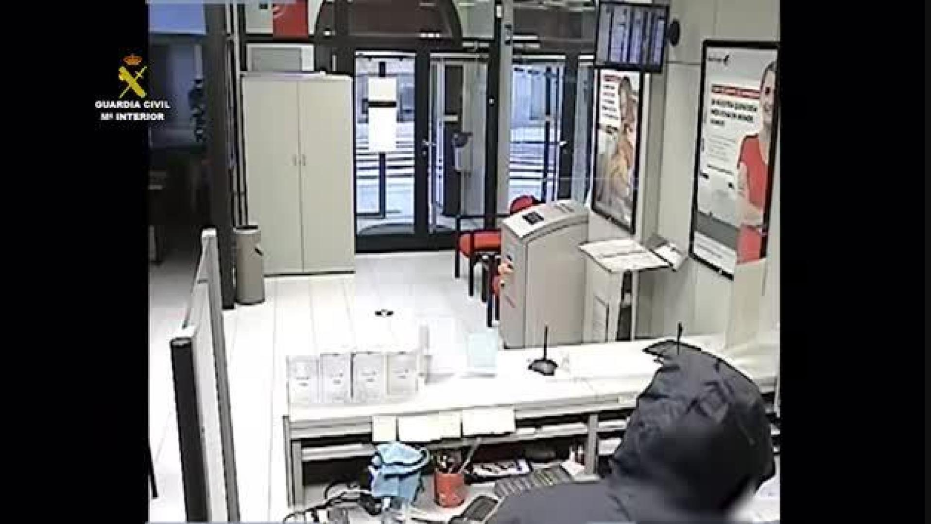 Vídeo: Momento de uno de los atracos