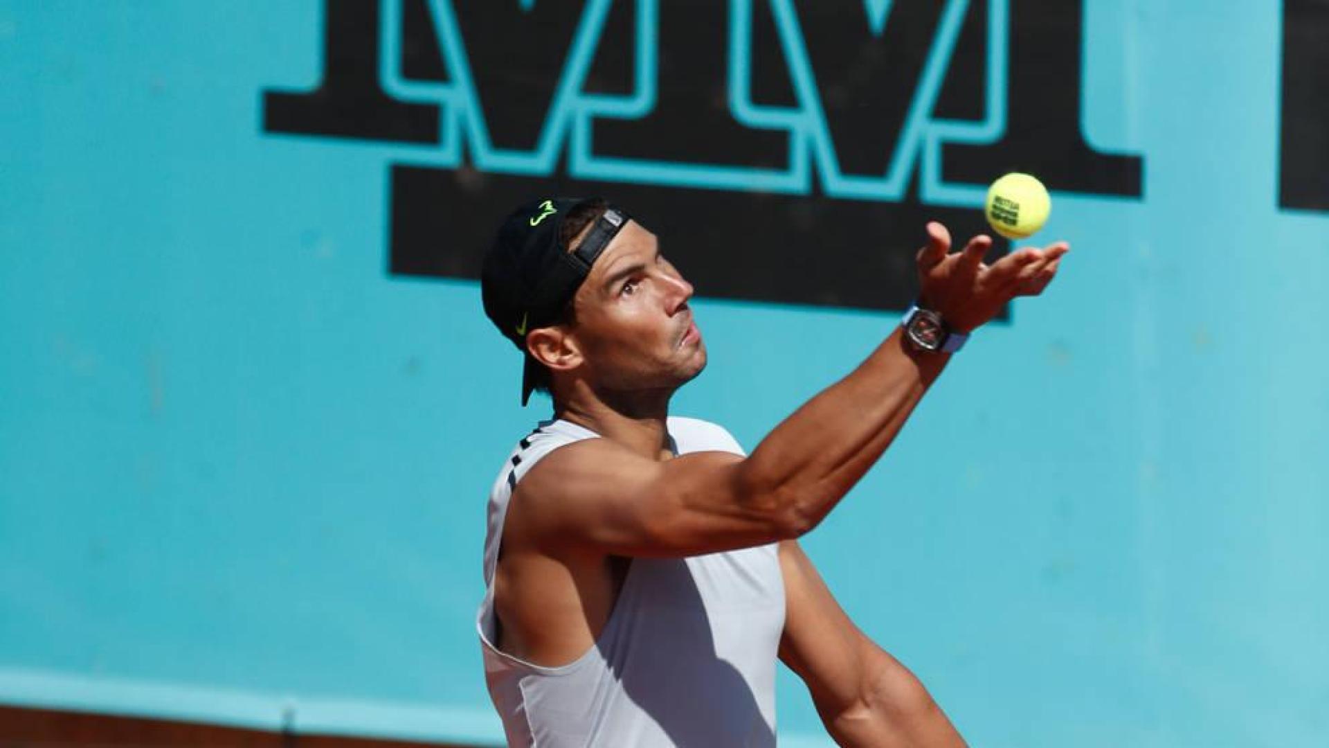 Nadal: "Madrid es el torneo más difícil para mí, pero es momento de apretar"