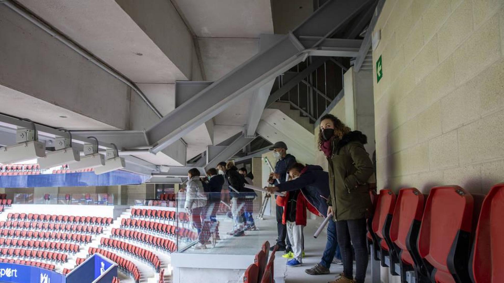 4.000 personas han participado en las visitas a El Sadar