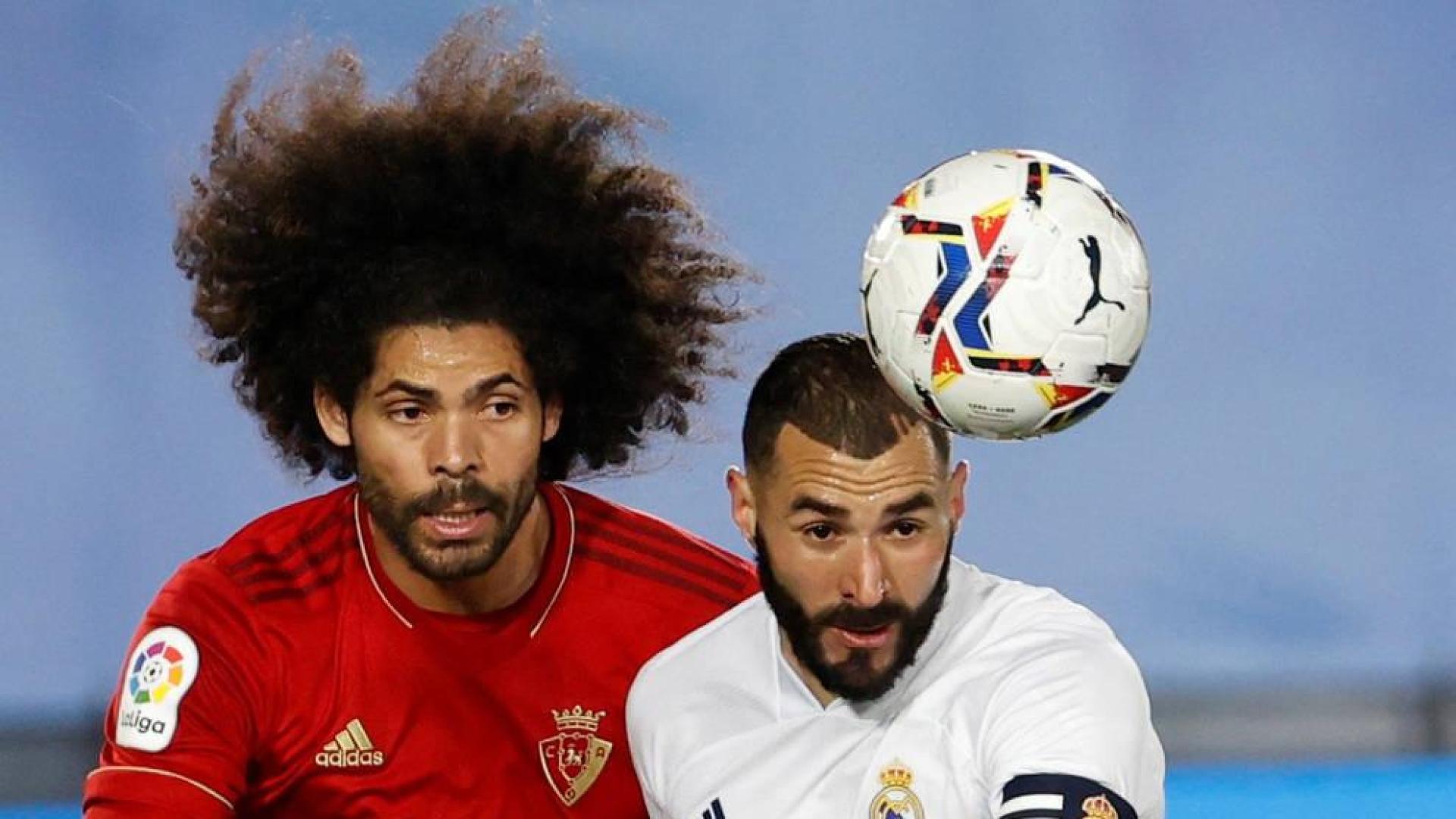 Osasuna encadena 12 derrotas consecutivas de visitante contra el Real Madrid