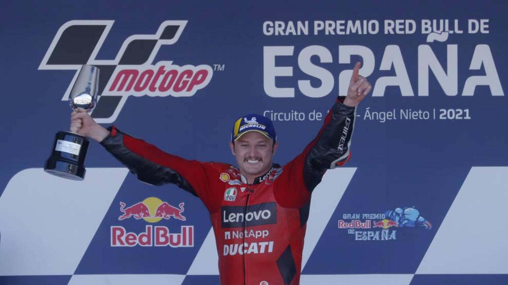 Miller reina en Jerez y Bagnaia agarra el liderato de MotoGP