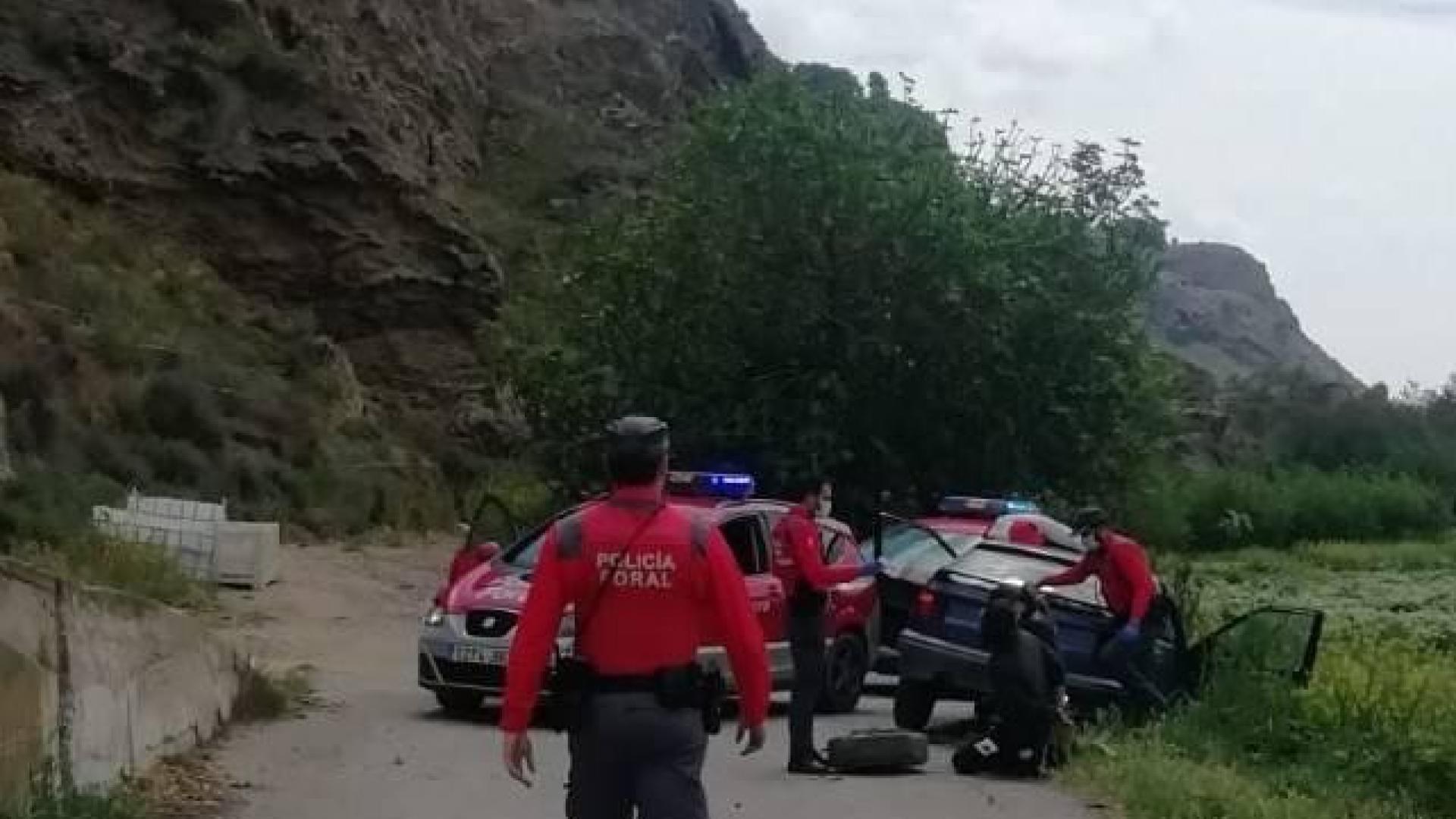 Detenido tras una persecución policial en Andosilla