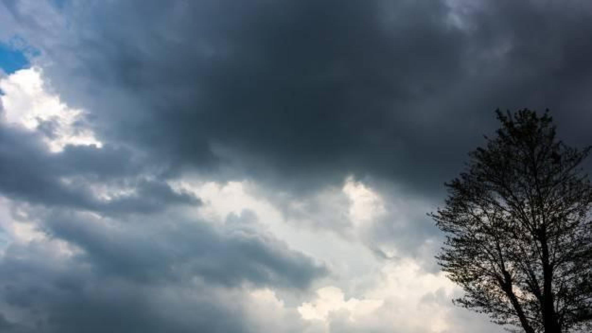 Imagen de unas nubes de tormenta