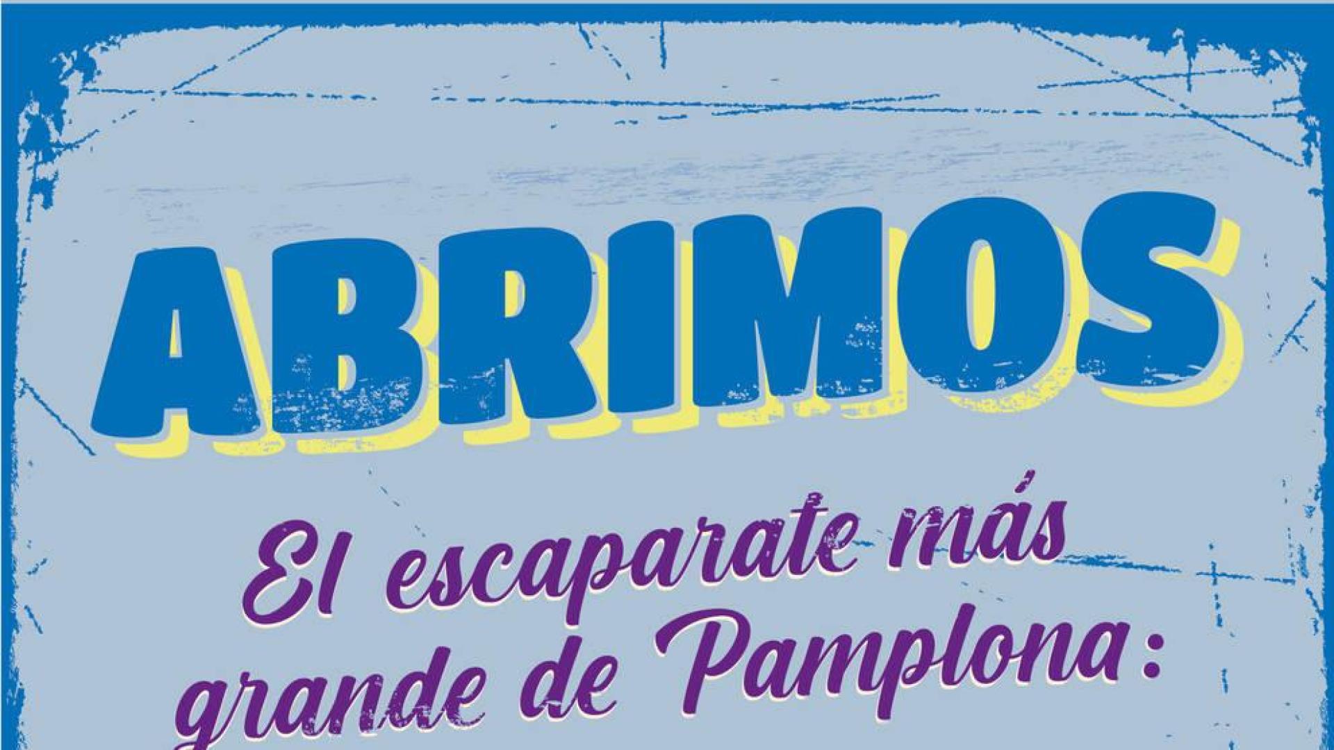 El comercio de Pamplona sale a la calle este fin de semana