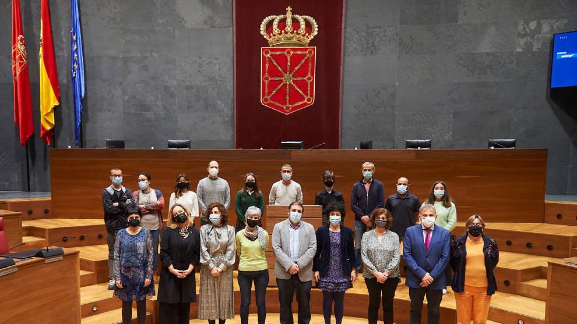 Alumnos de cinco centros educativos piden que Navarra sea tierra de acogida y solidaridad
