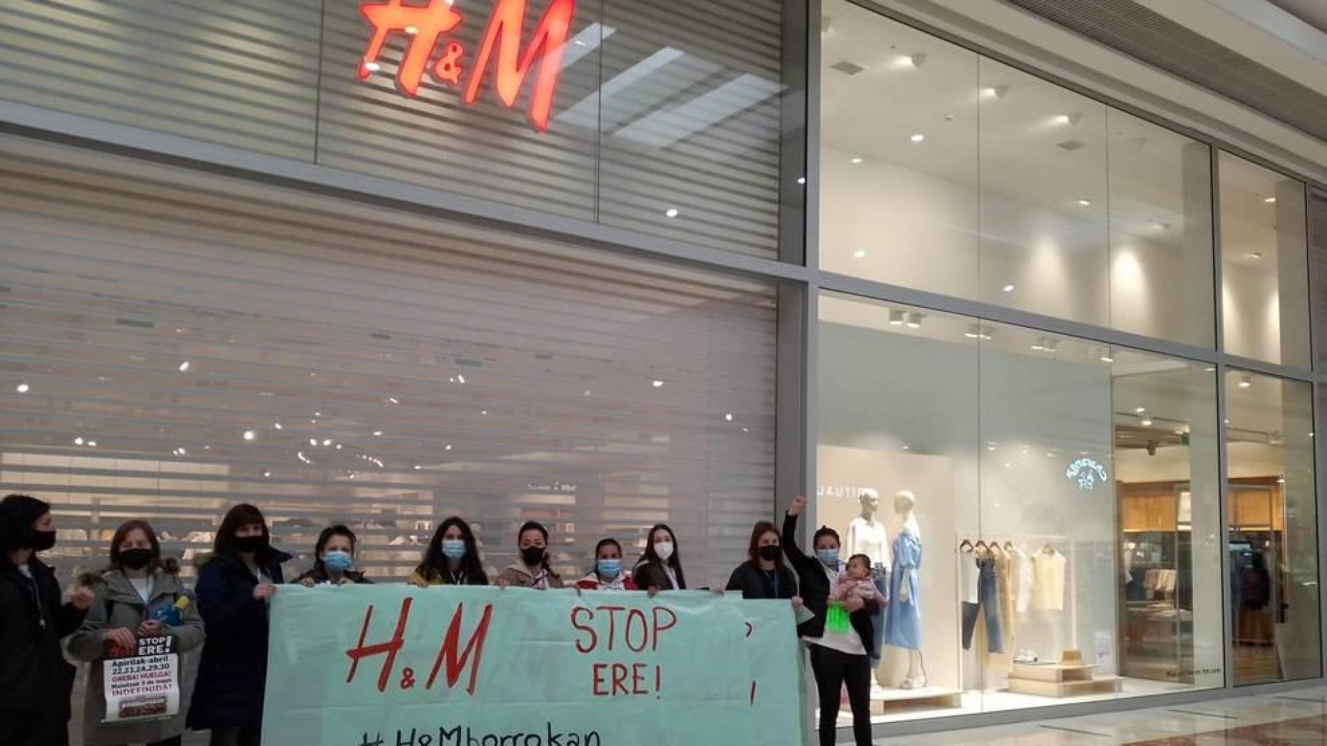 Las trabajadoras de H&M de La Morea iniciarán el lunes una huelga indefinida