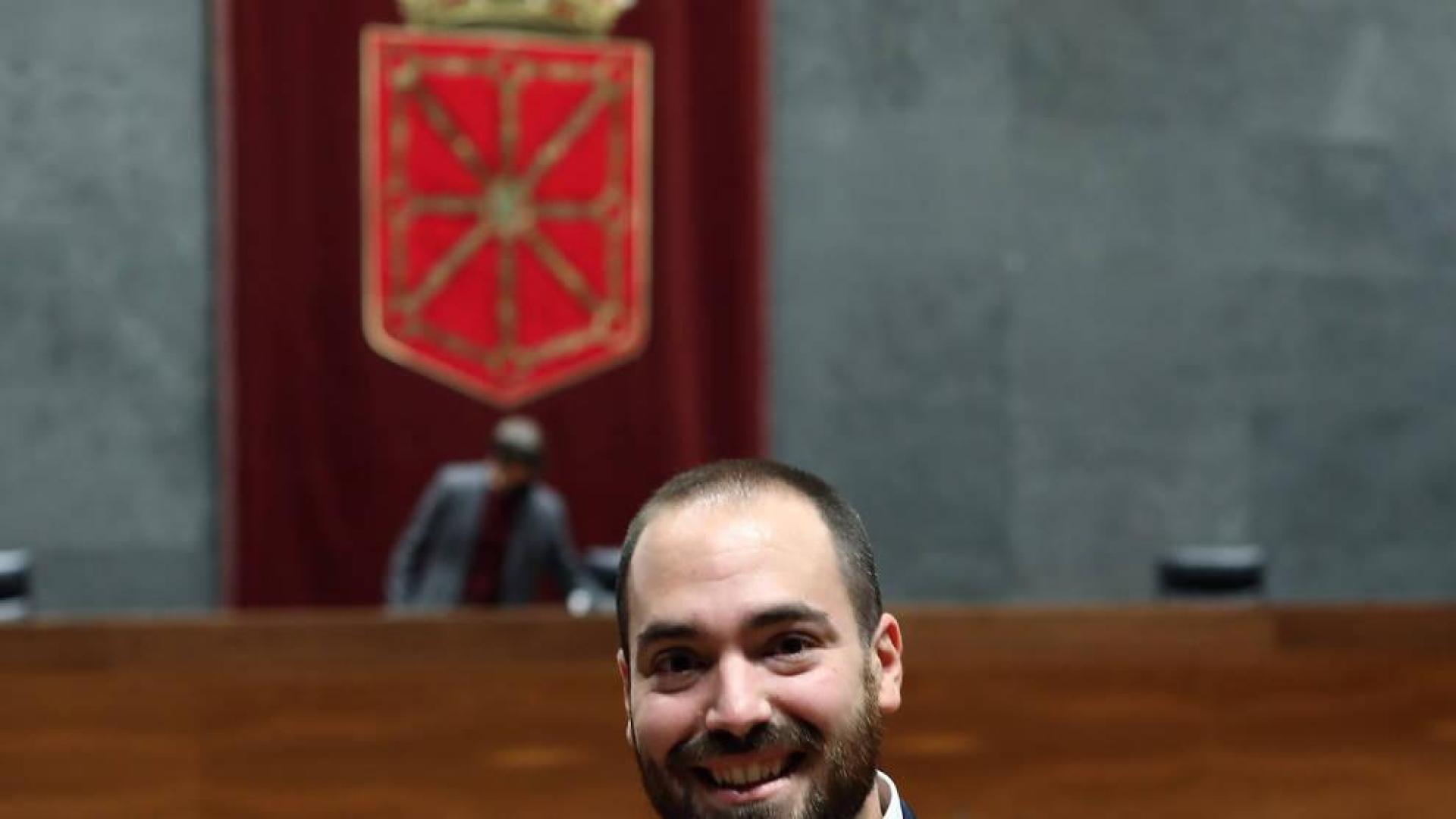 El director general de Acción Exterior del Gobierno foral, Sergio Pérez García.