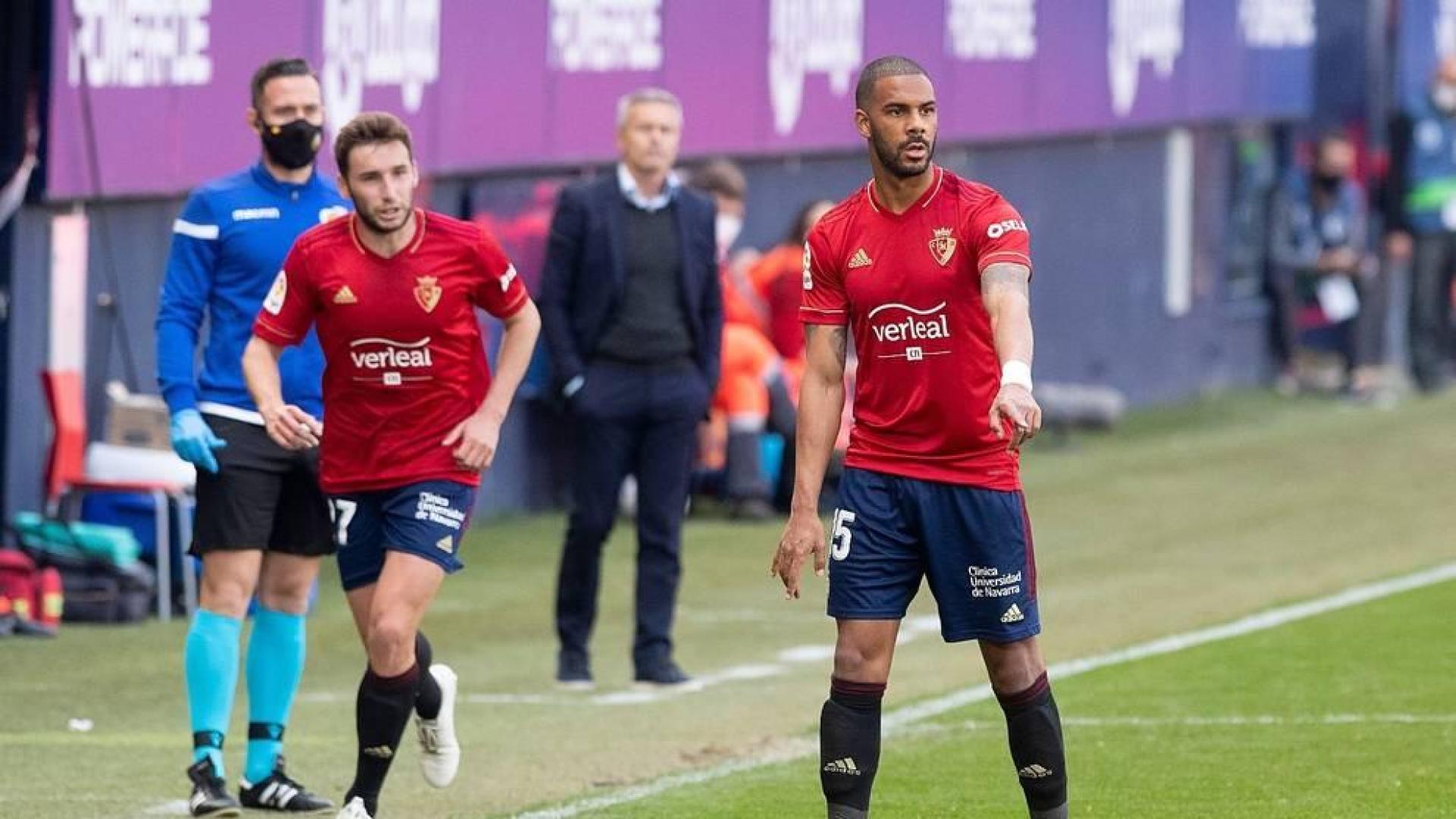 Jonas Ramalho, en su debut con Osasuna.