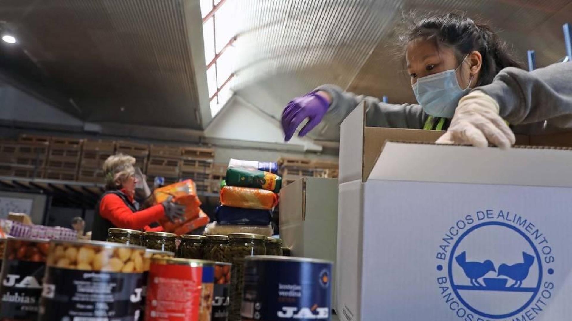 El Banco de Alimentos aspira a medio millón de euros en donativos online