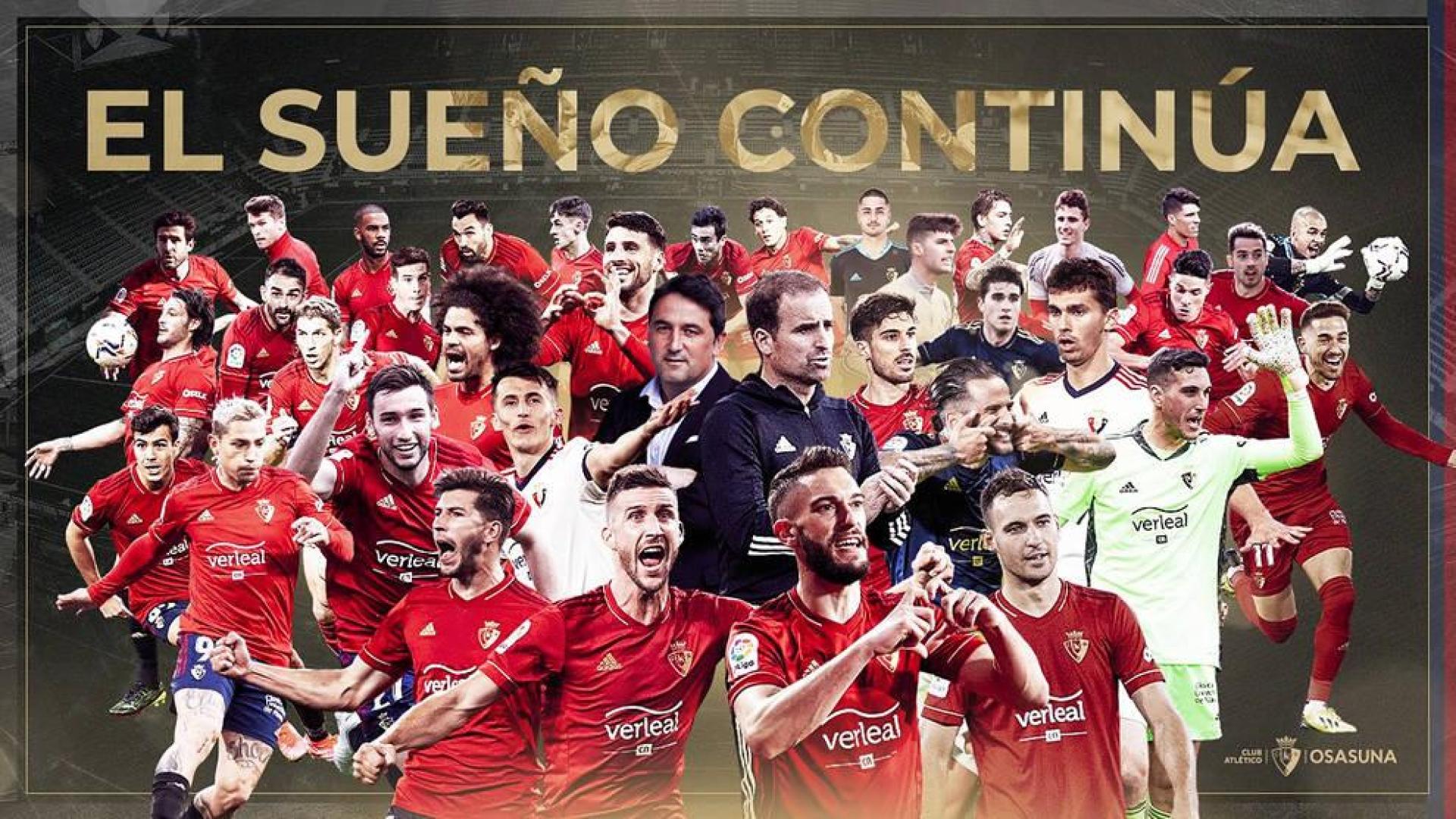 Osasuna es matemáticamente equipo de Primera una temporada más