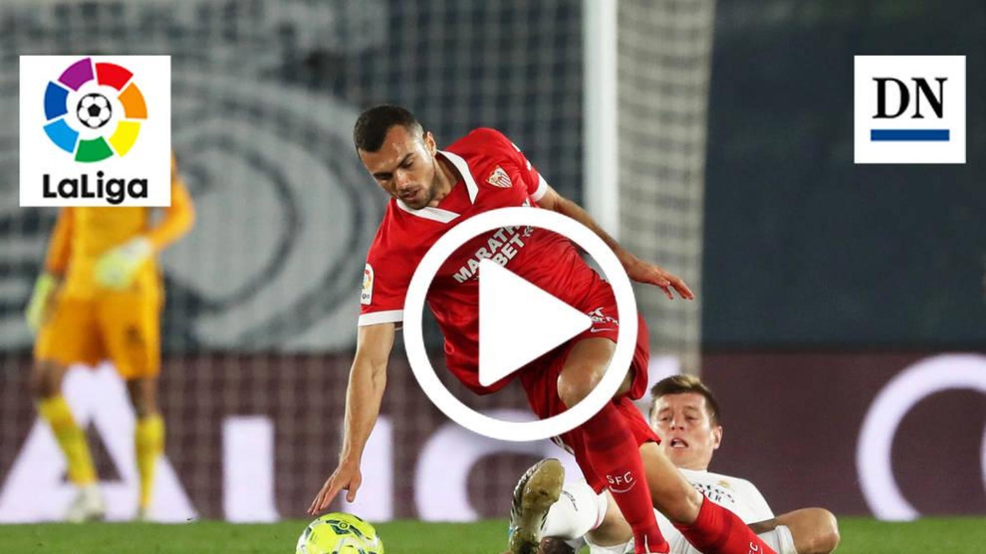 Resumen del Real Madrid 1-2 Sevilla en vídeo