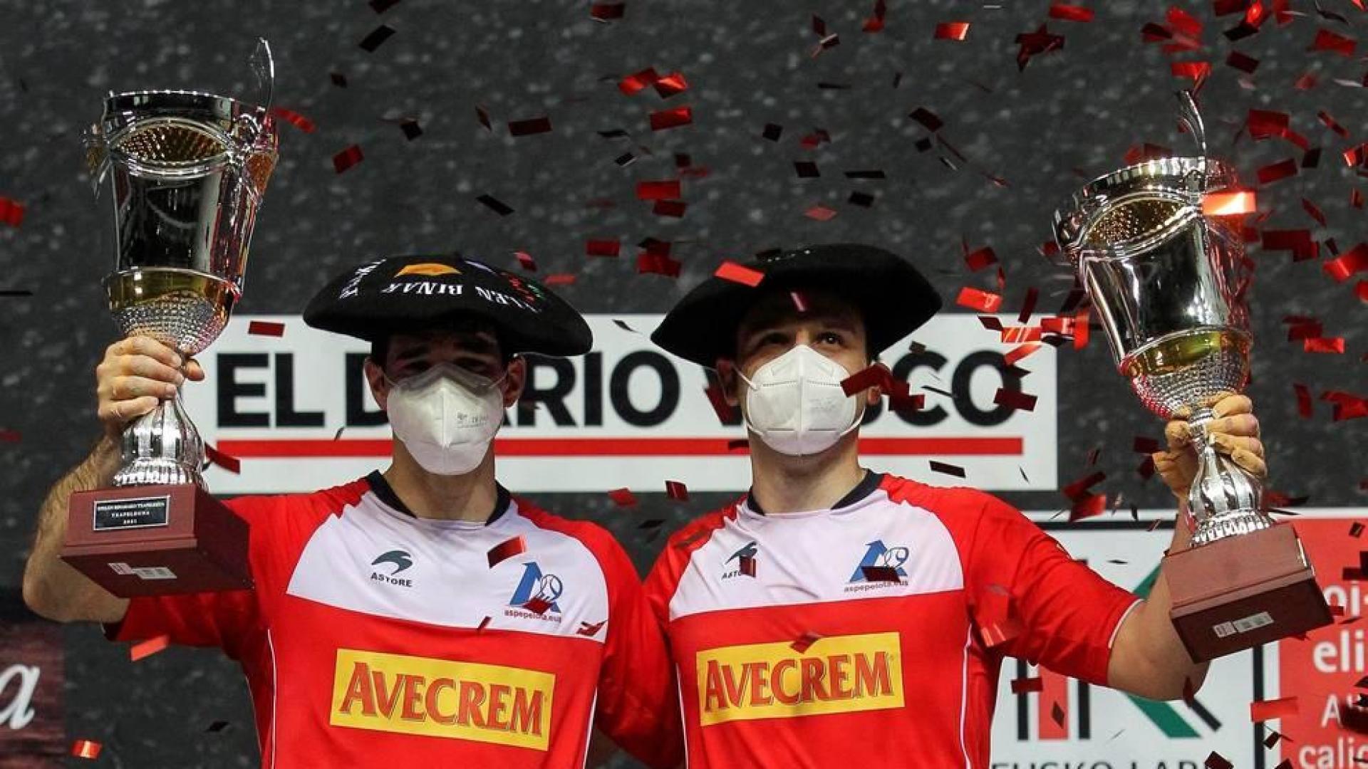 Elezkano y Zabaleta, campeones del Parejas por la vía rápida
