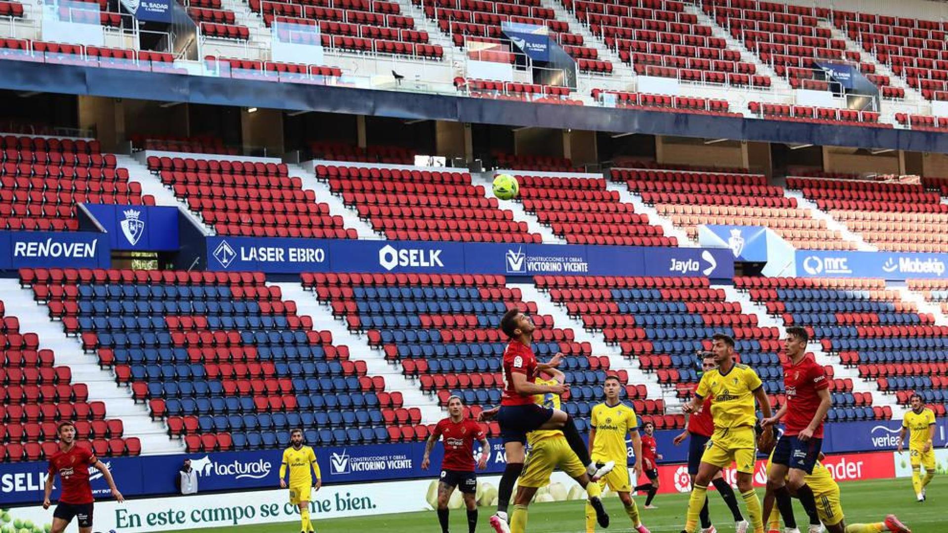 El Sadar se quedará sin público esta temporada