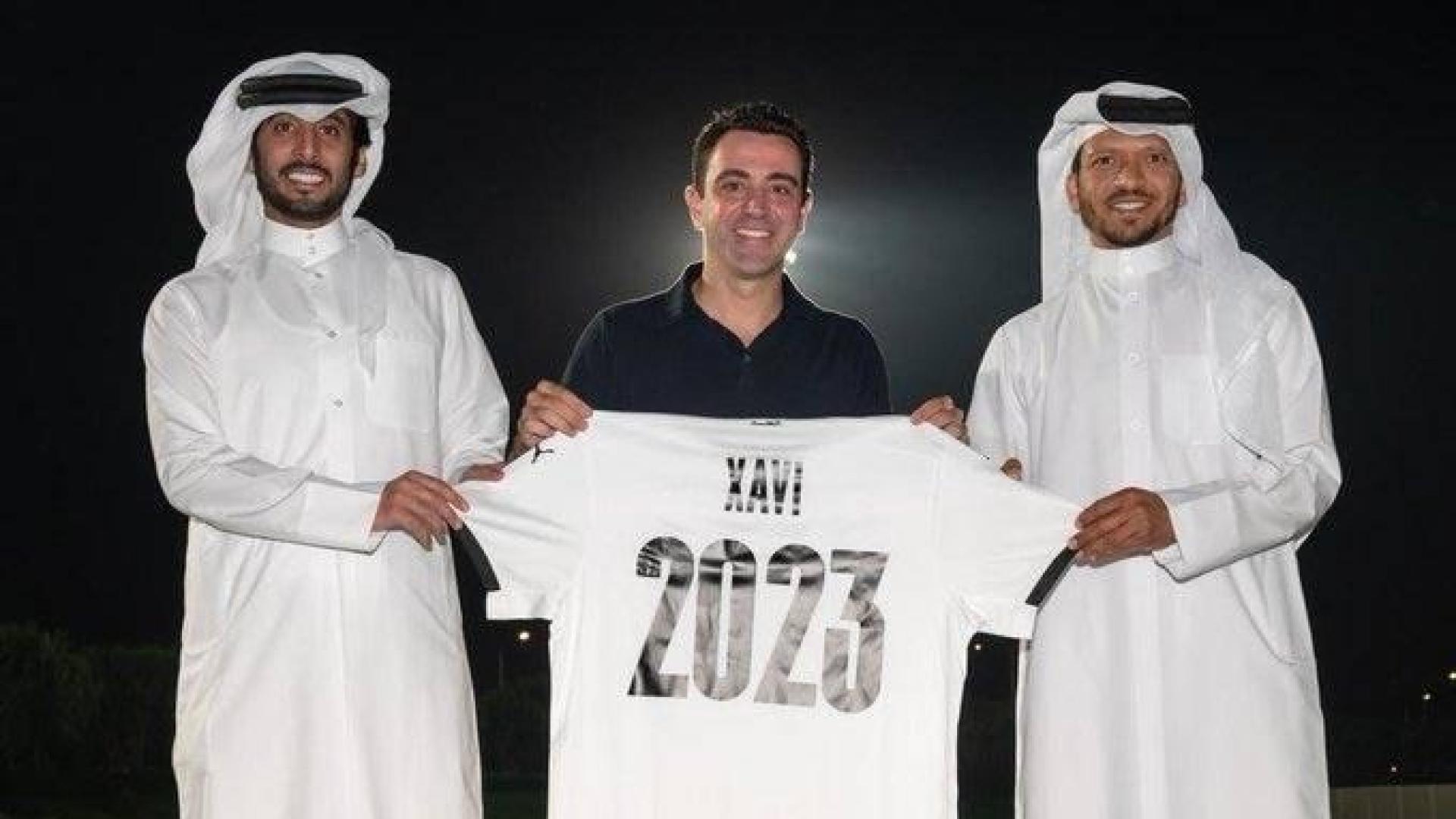 Xavi Hernández renueva dos temporadas con el Al Sadd