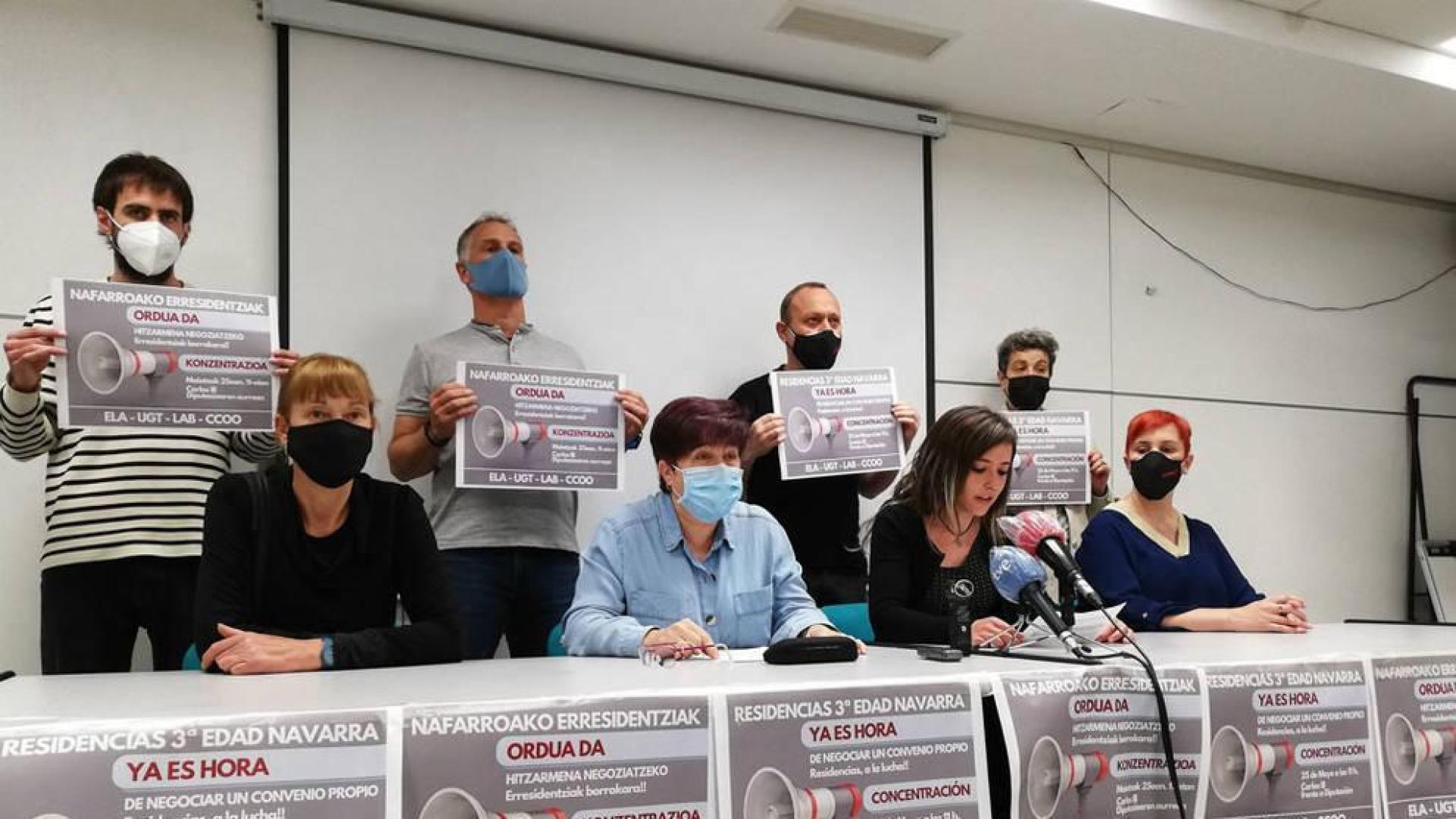 Comienza la negociación del primer convenio de residencias de Navarra