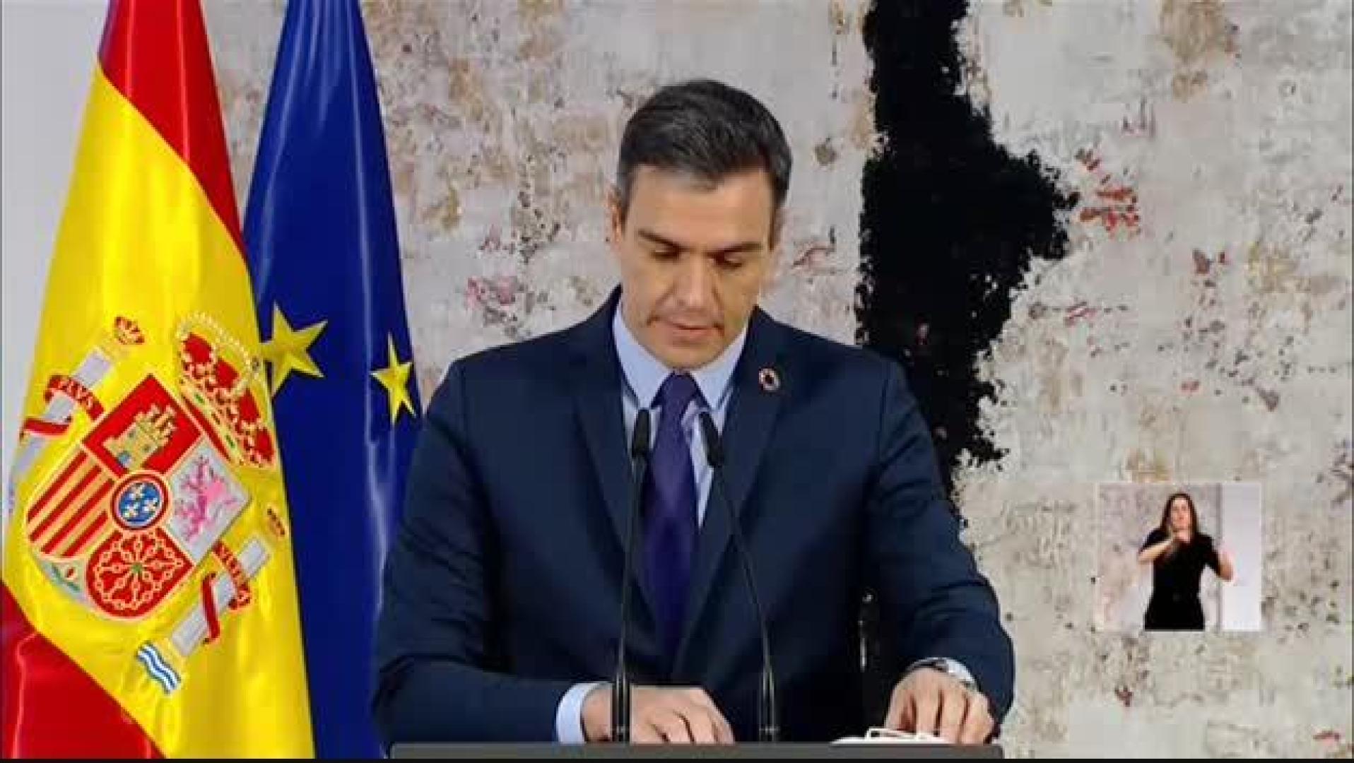 Vídeo: Sánchez anuncia que en junio llegará el doble de vacunas de Pfizer de lo previsto