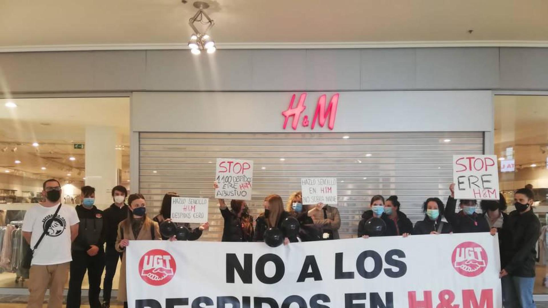 Nuevas movilizaciones contra el ERE "salvaje y desproporcionado" de H&M