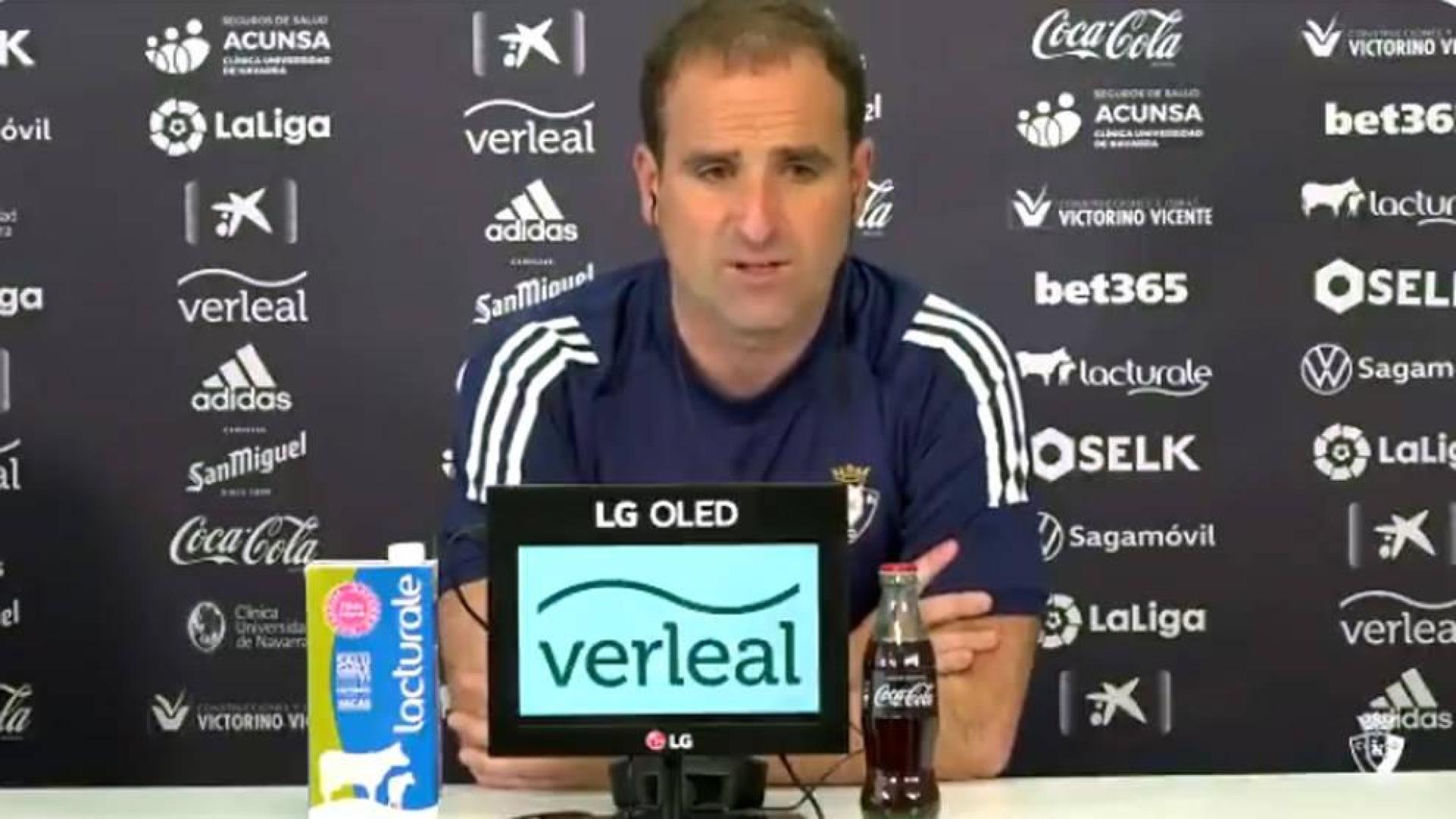 Arrasate: “Necesitamos hacer un partido prácticamente perfecto para tener opciones”