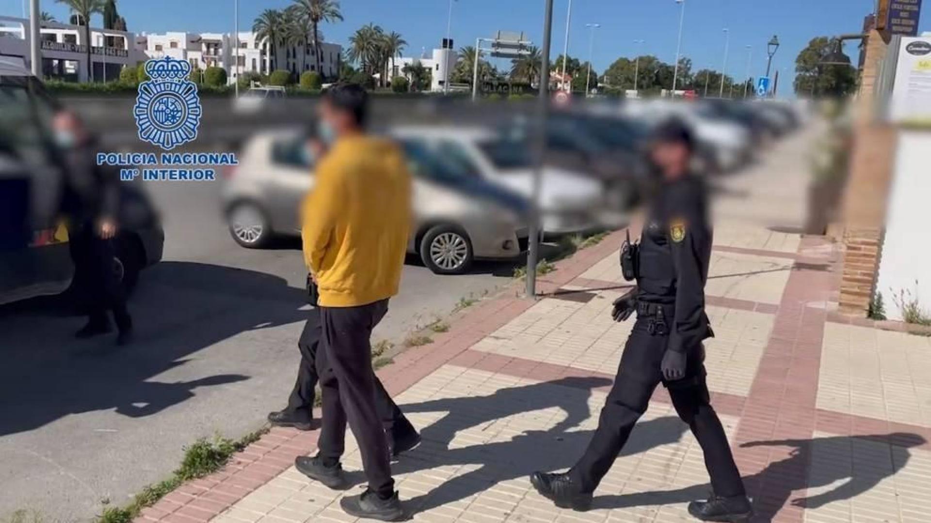 Detención de un pedófilo en Estepona.