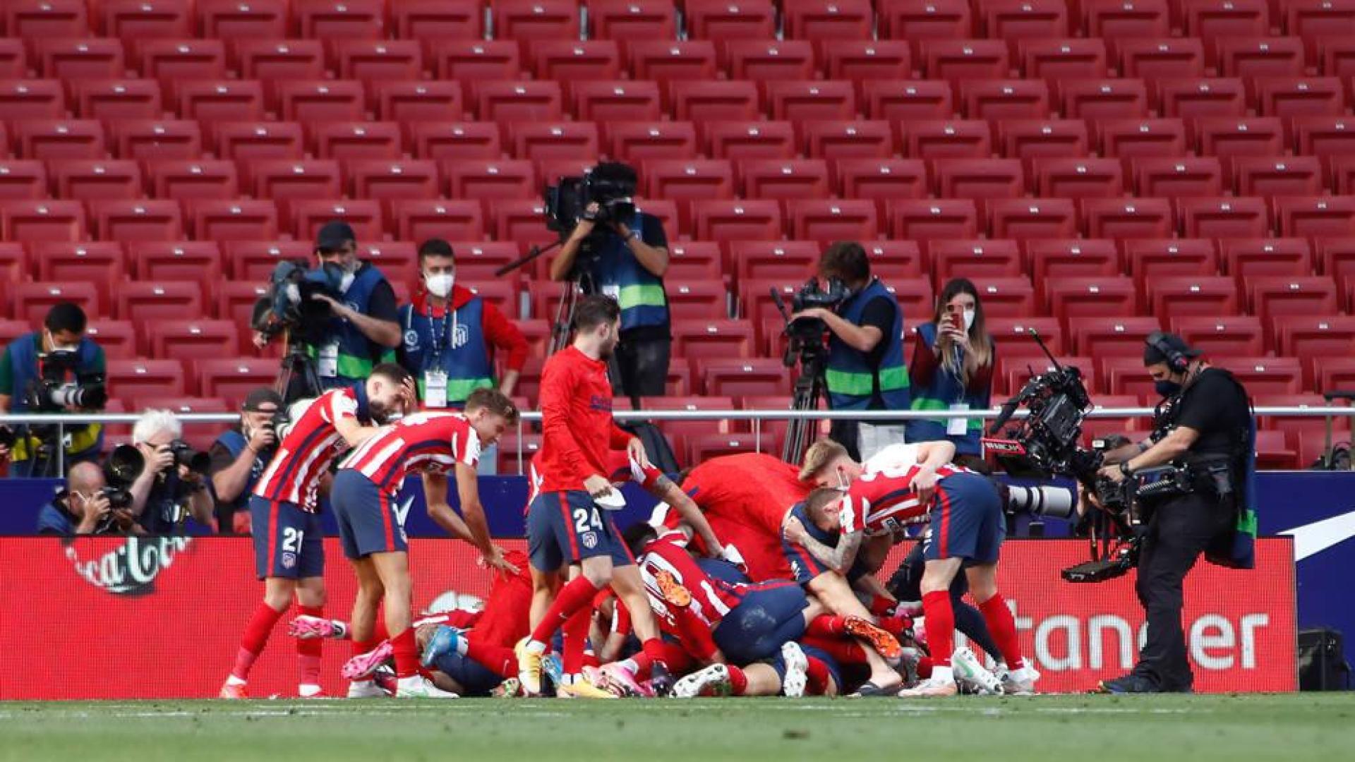 Atlético y Real Madrid se jugarán el título en la última jornada