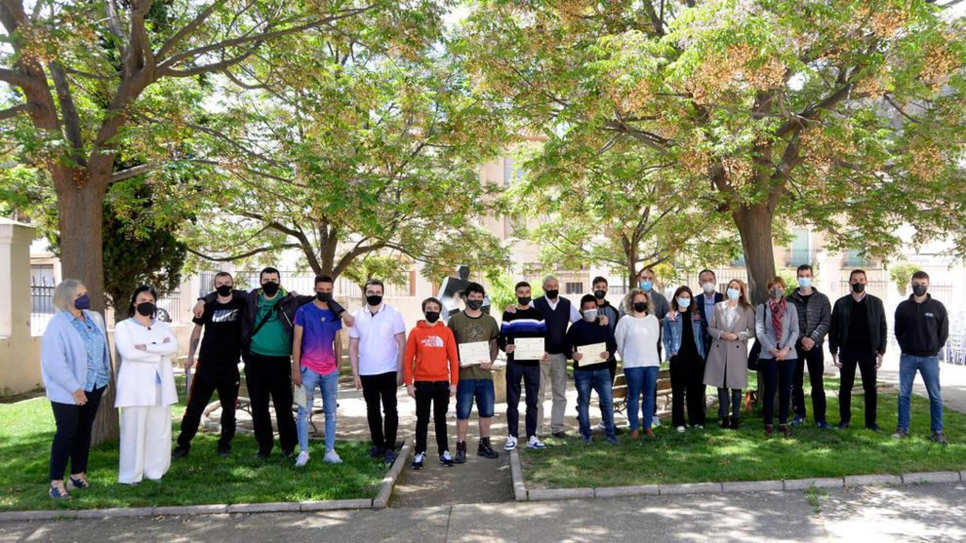 19 jóvenes culminan su formación en la escuela taller de Falces