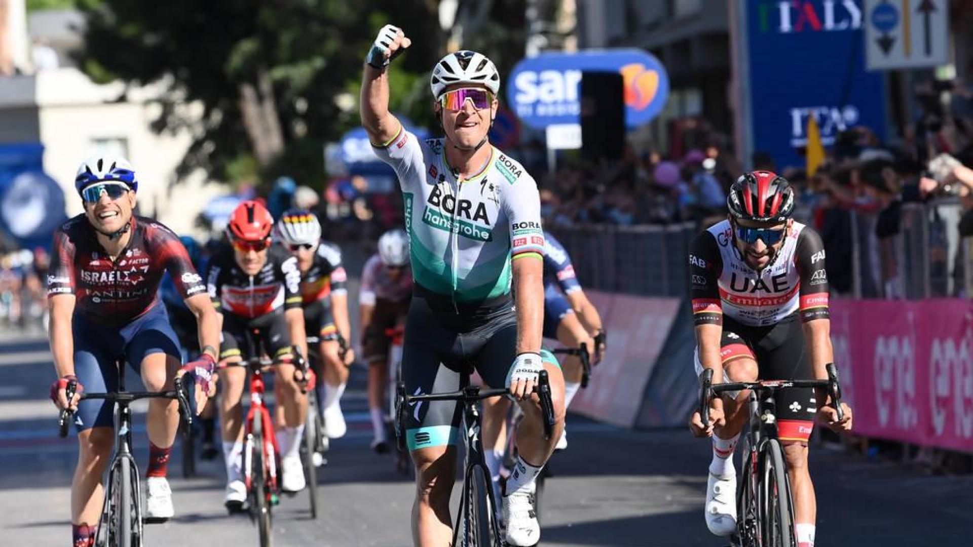 Peter Sagan (Bora-Hansgrohe) gana la décima etapa del Giro de Italia
